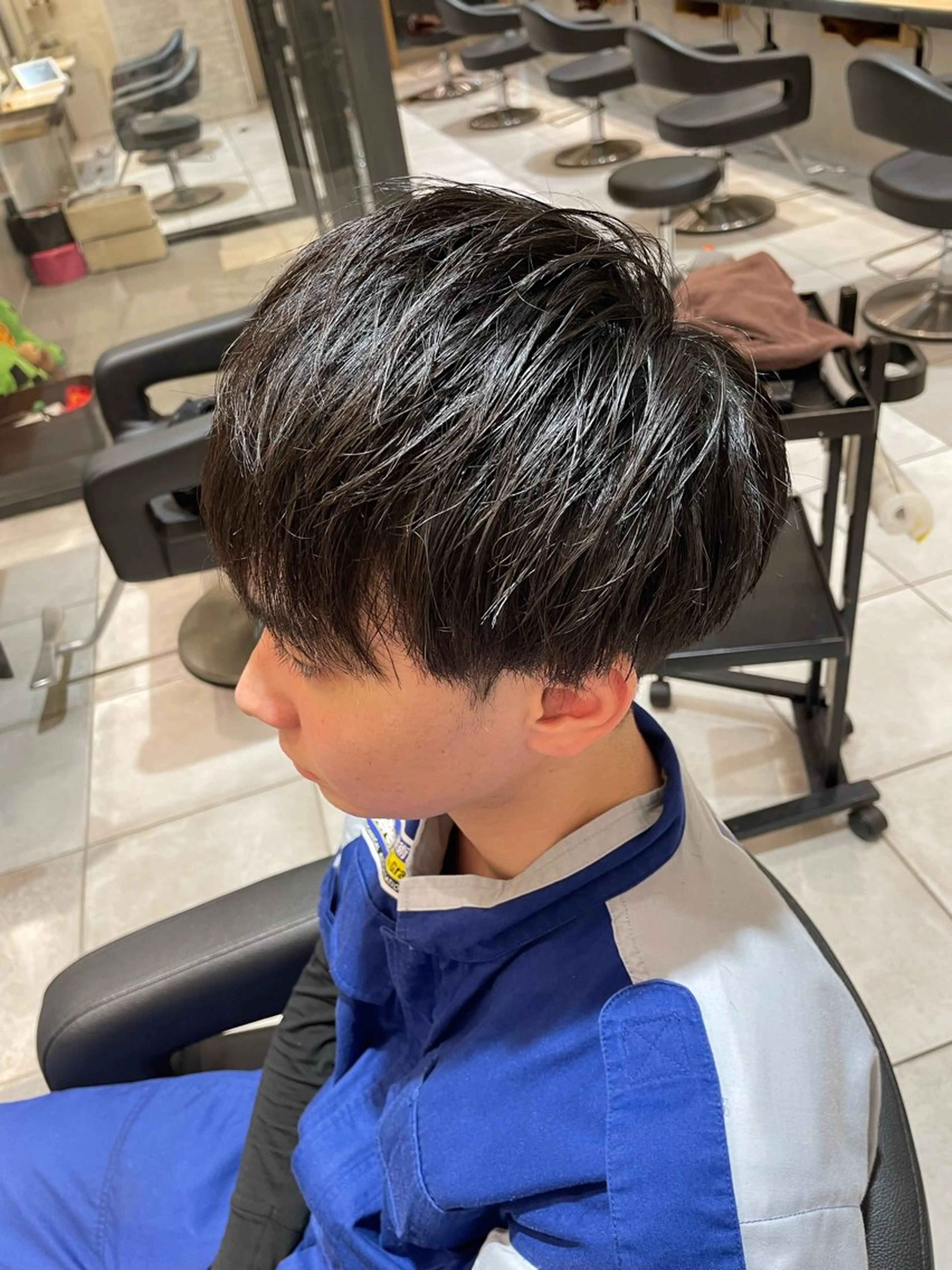 ショート メンズ 似合わせカット ショートヘア カット ヘアセット 寺田 翔のヘアスタイル