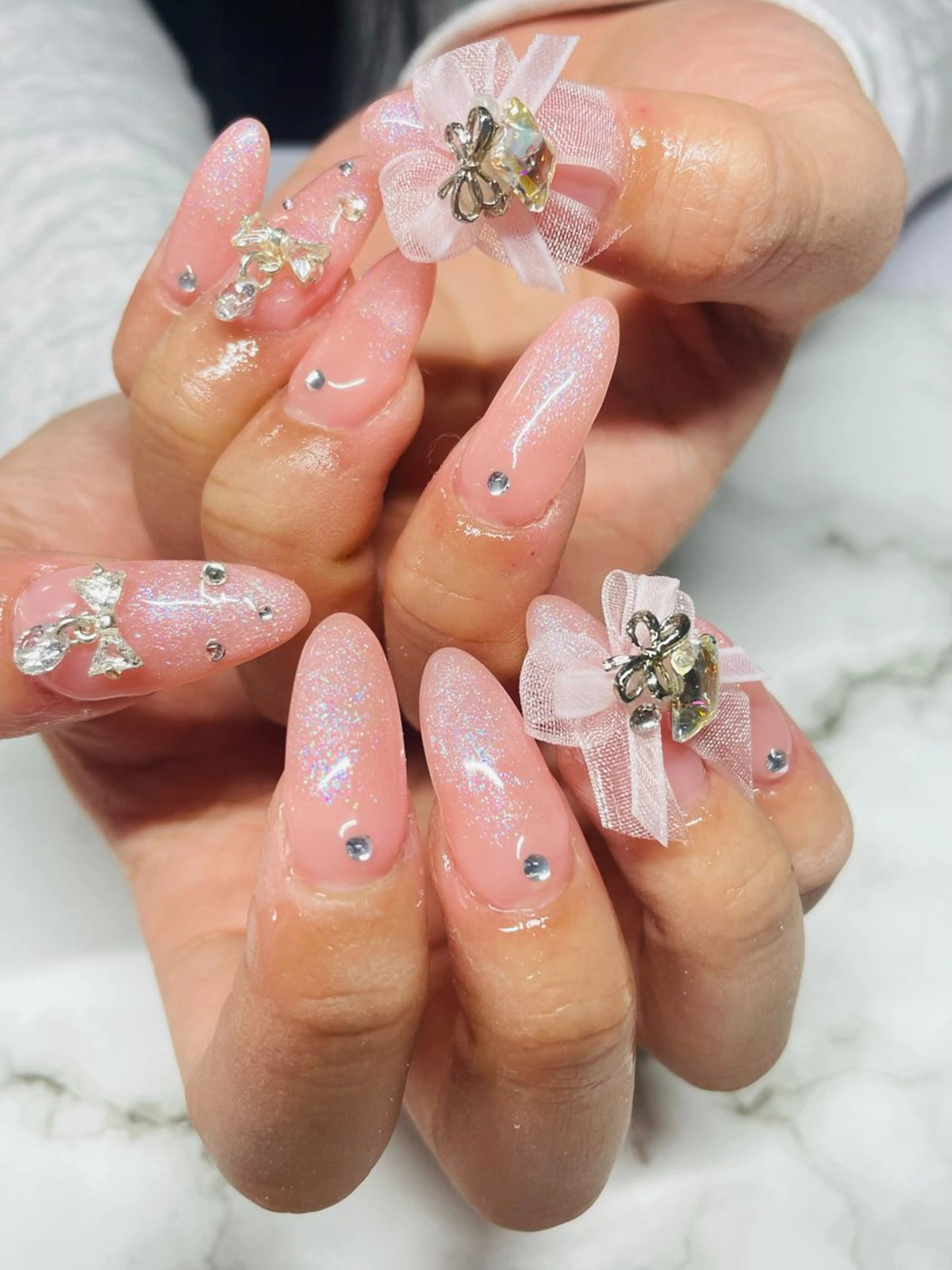 ネイル 長さ出し ネイルチップ Star Beautyのネイルデザイン