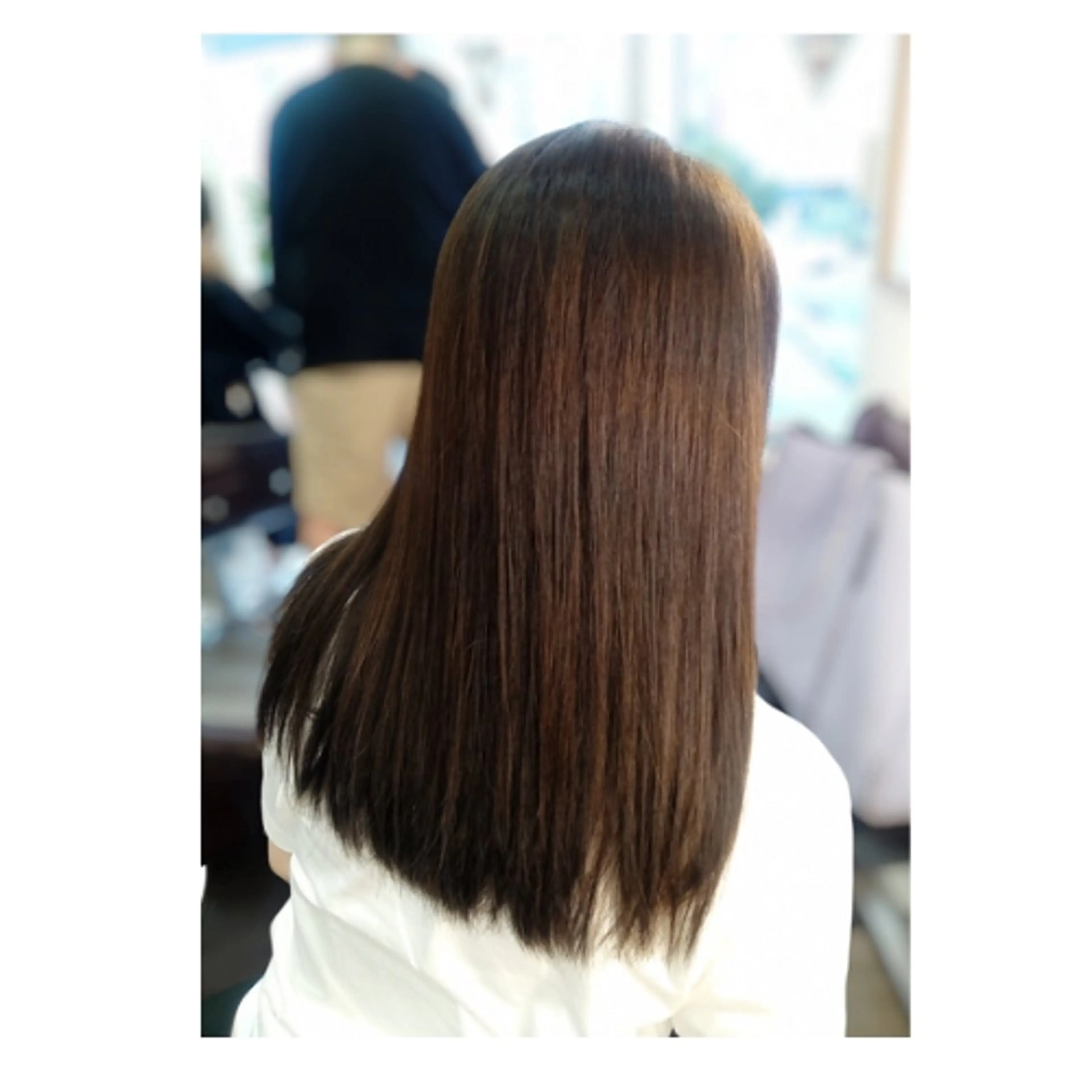 ロング あや/くせ毛美容師 による縮毛矯正のヘアスタイル