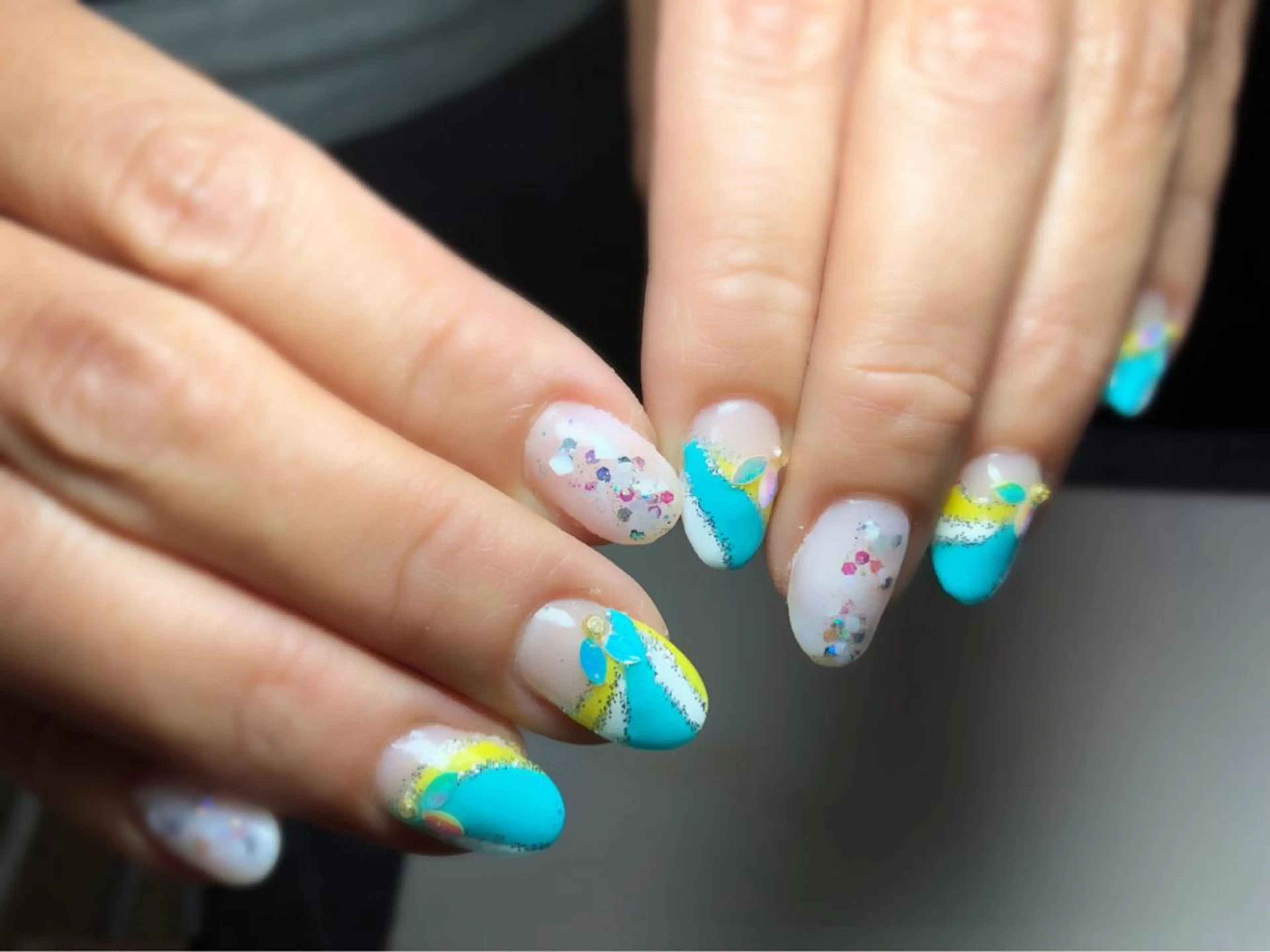 ネイル Aim* 深爪・自爪育成専門店のネイルデザイン