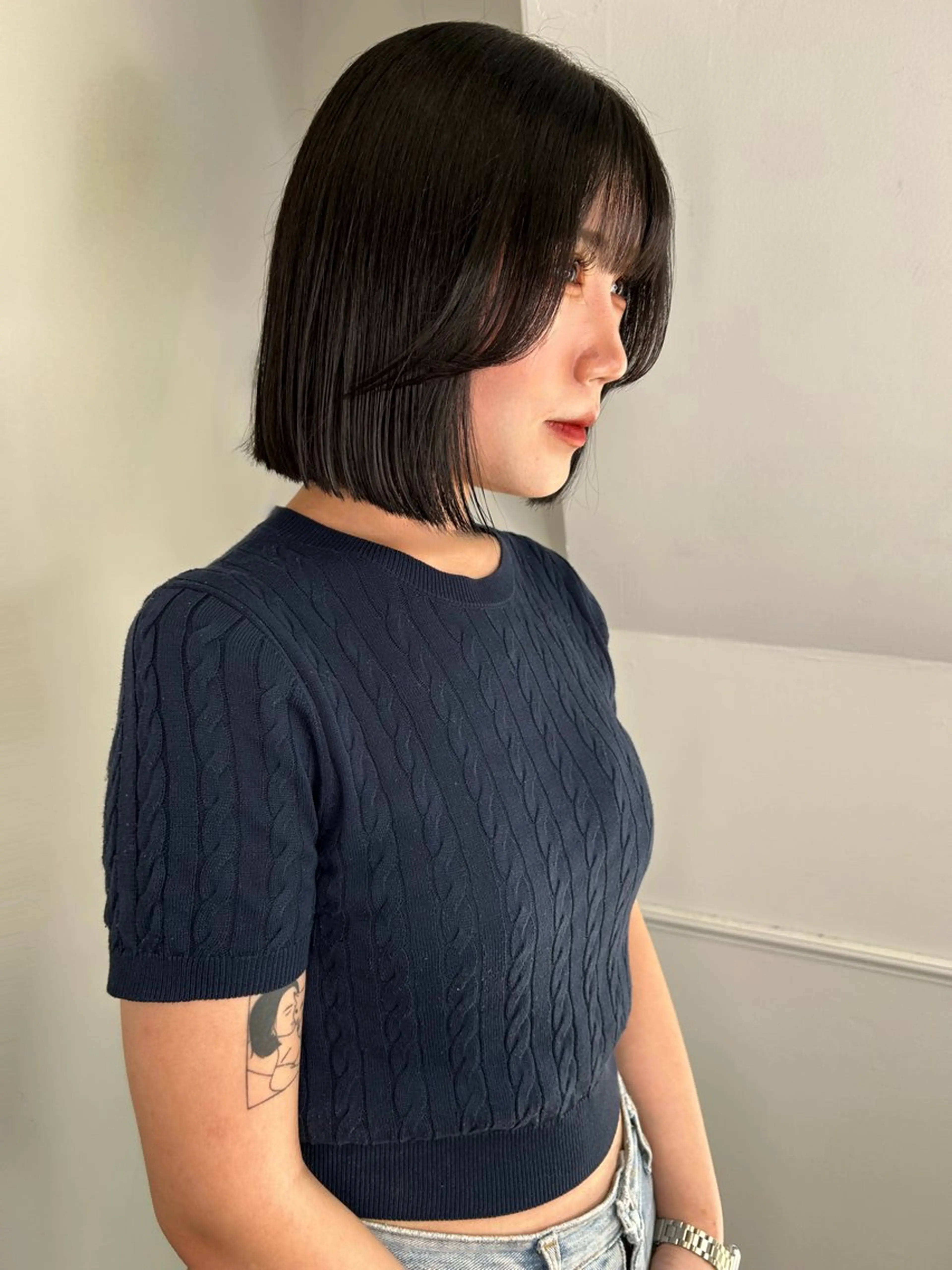 ミディアム カラー land所属・透明感カラー/レイヤ ー🌙Honokaのヘアスタイル