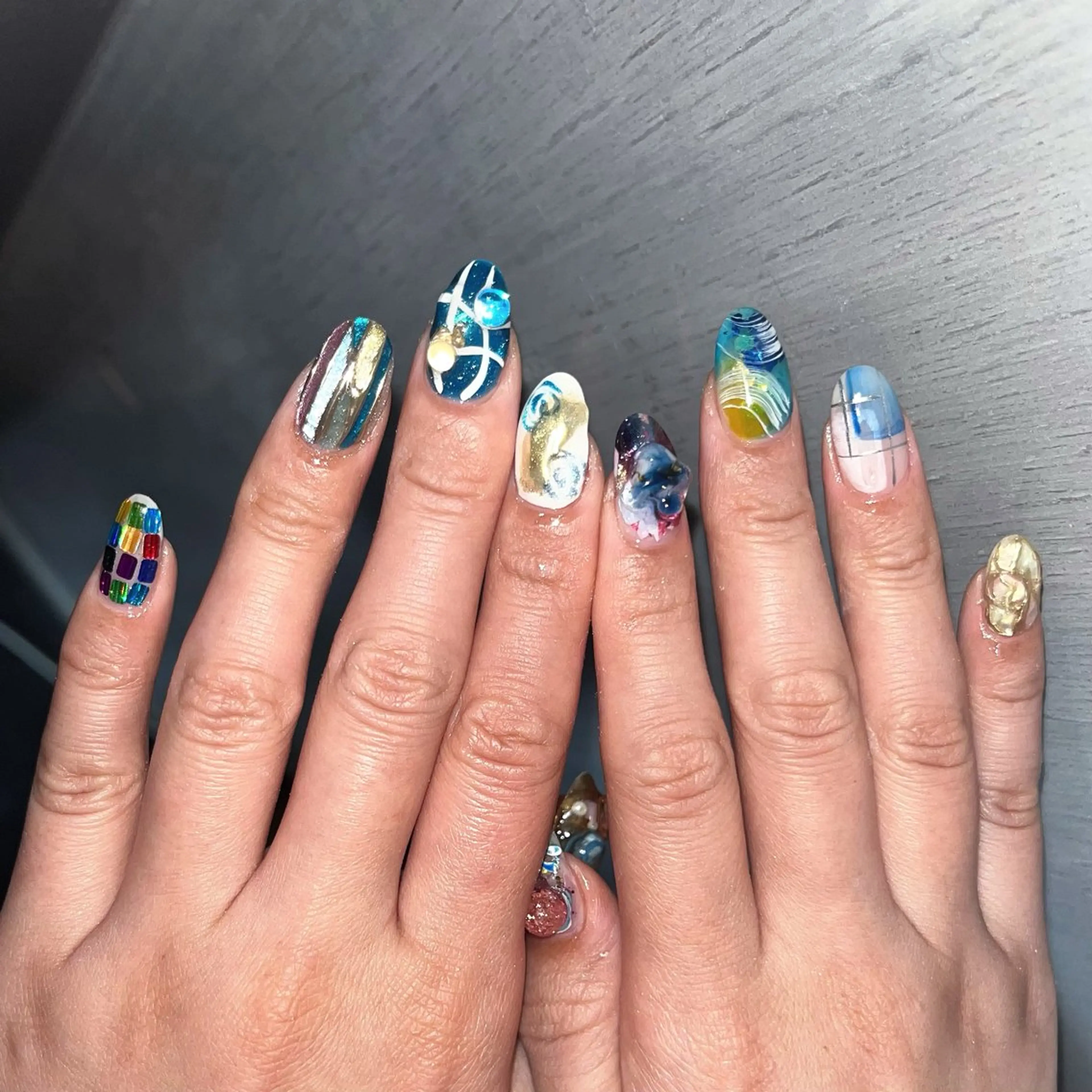 ネイル ハンドネイル 🫧OPELIA NAIL渋谷🫧のネイルデザイン