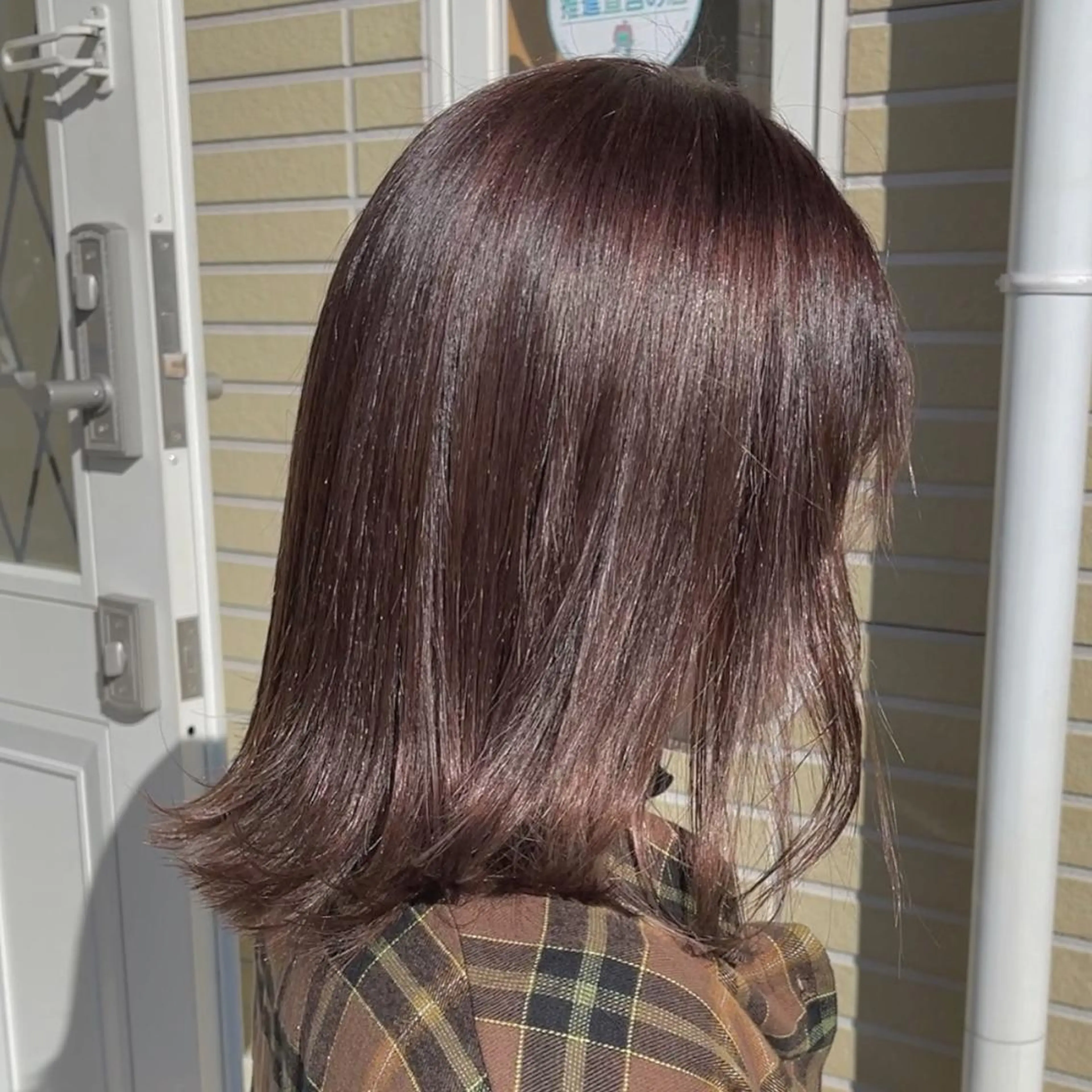 ミディアム カラー ブリーチ ブリーチなしカラー 髪質改善 髪質改善のプロ✨りな さんのヘアスタイル