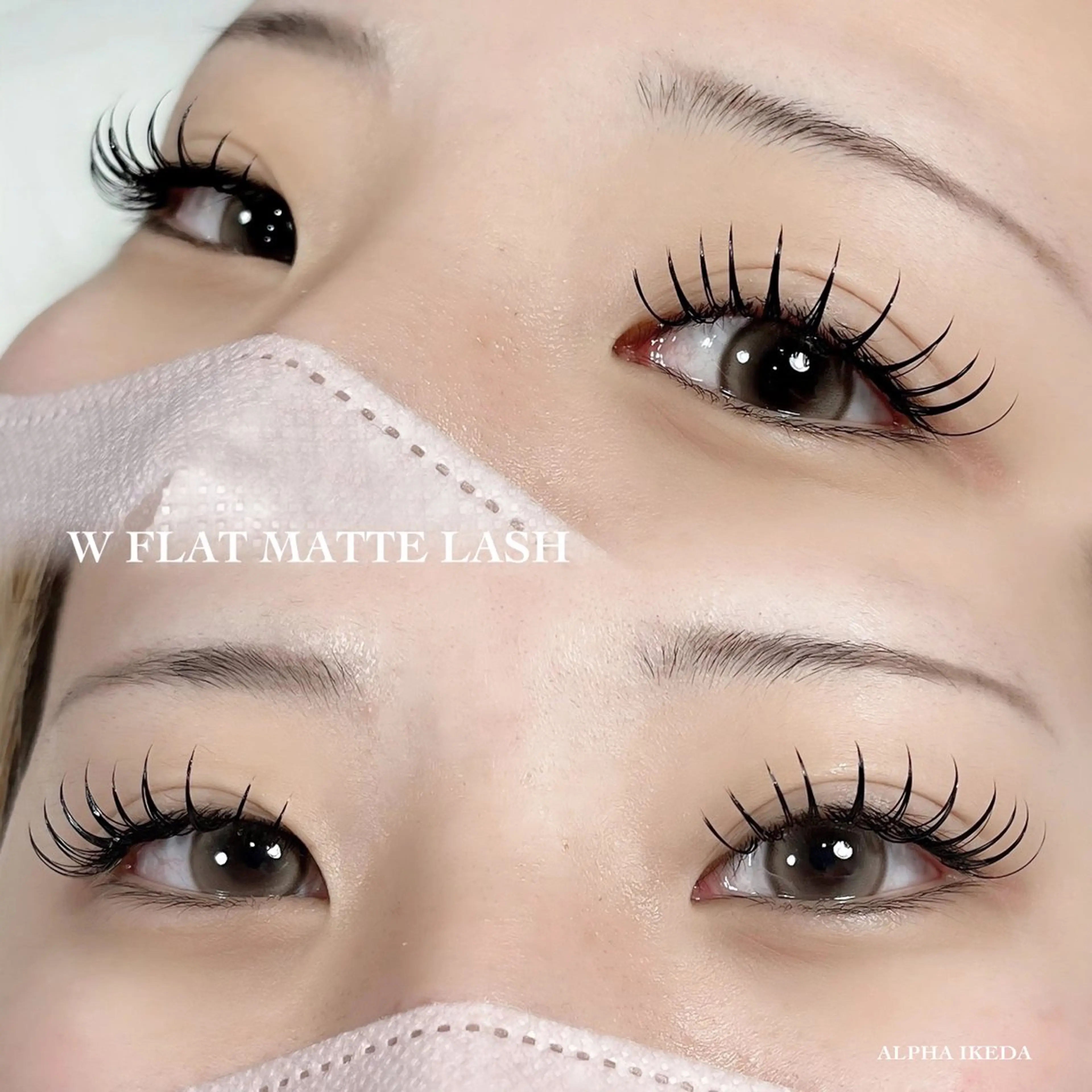 【ご新規様】ダブルフラットラッシュ(100本オフ込み)︎💕︎の写真