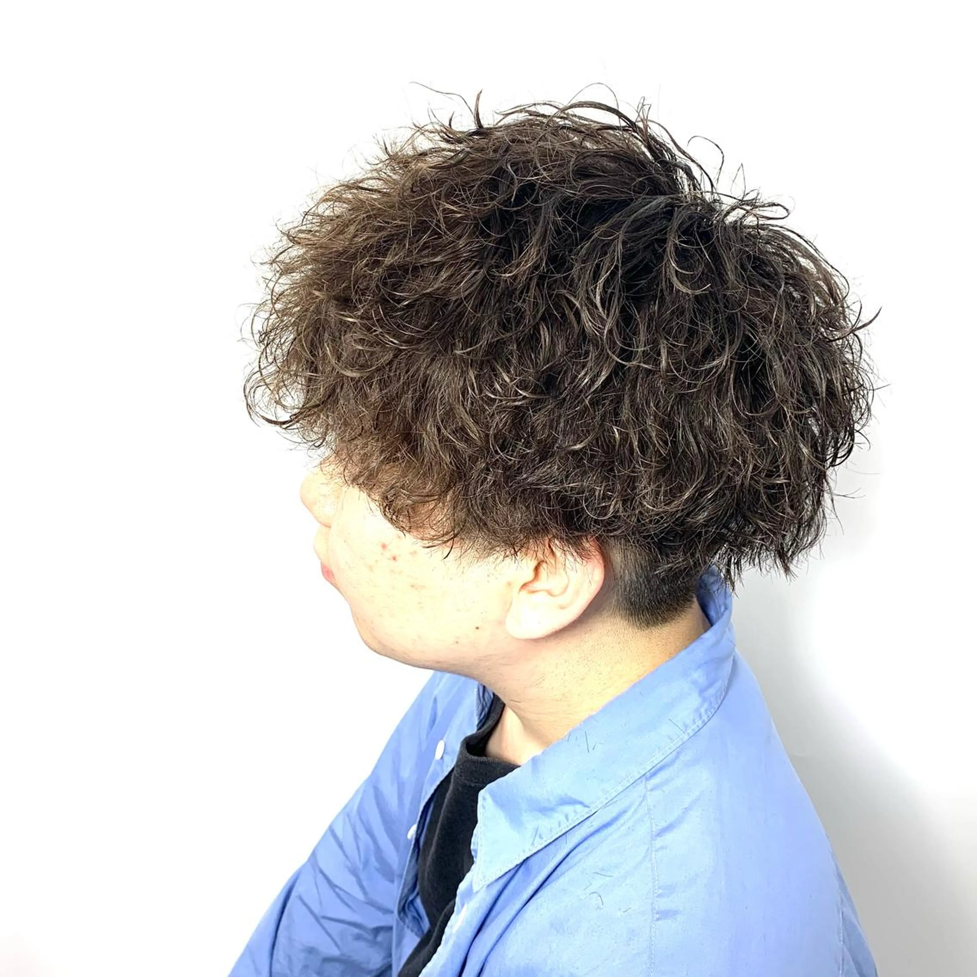 パーマ メンズ カット パーマ 柏メンズカットパーマ NO.1タイチのヘアスタイル