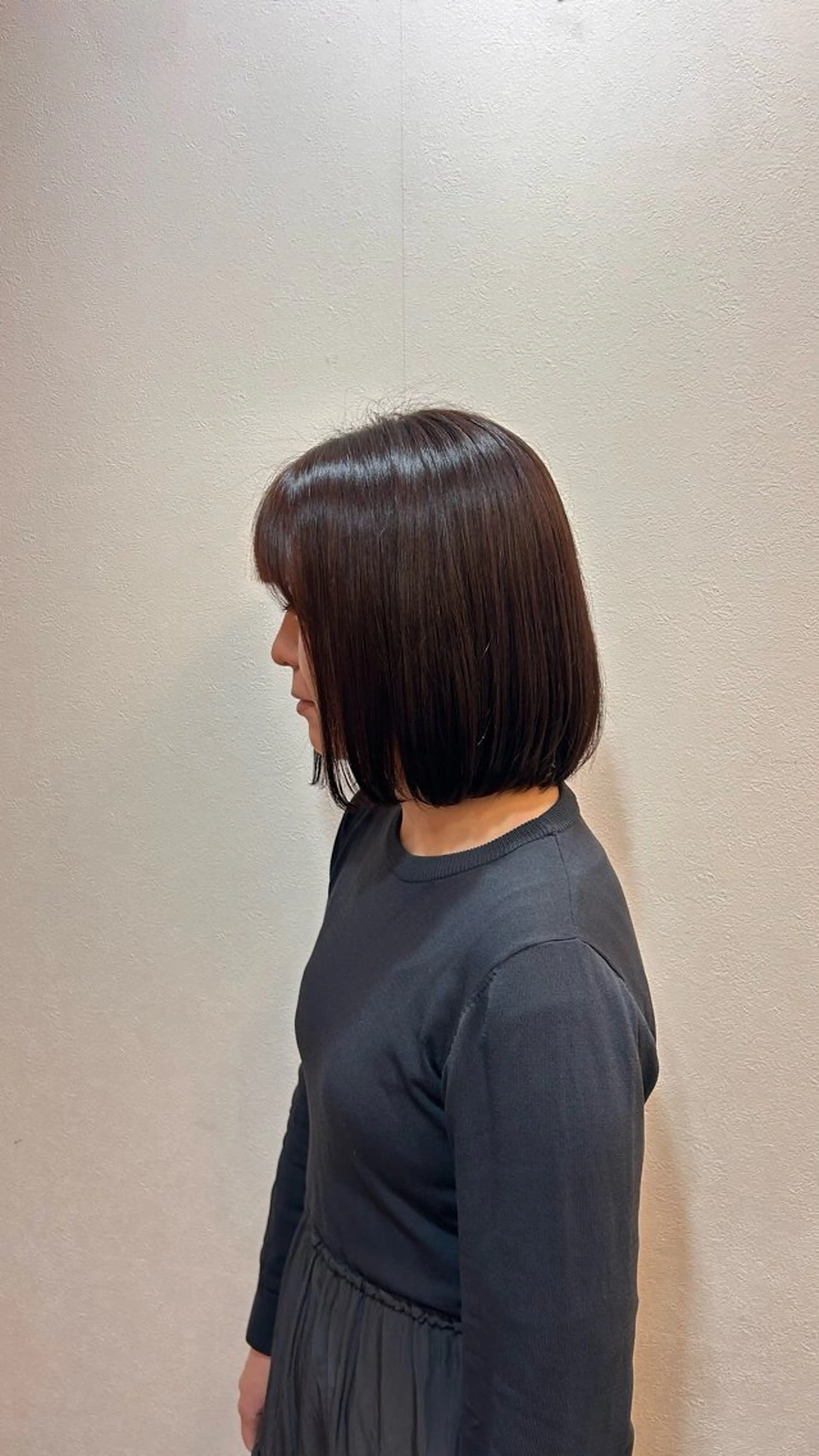 ショート ボブ カット 村松 麻菜のヘアスタイル