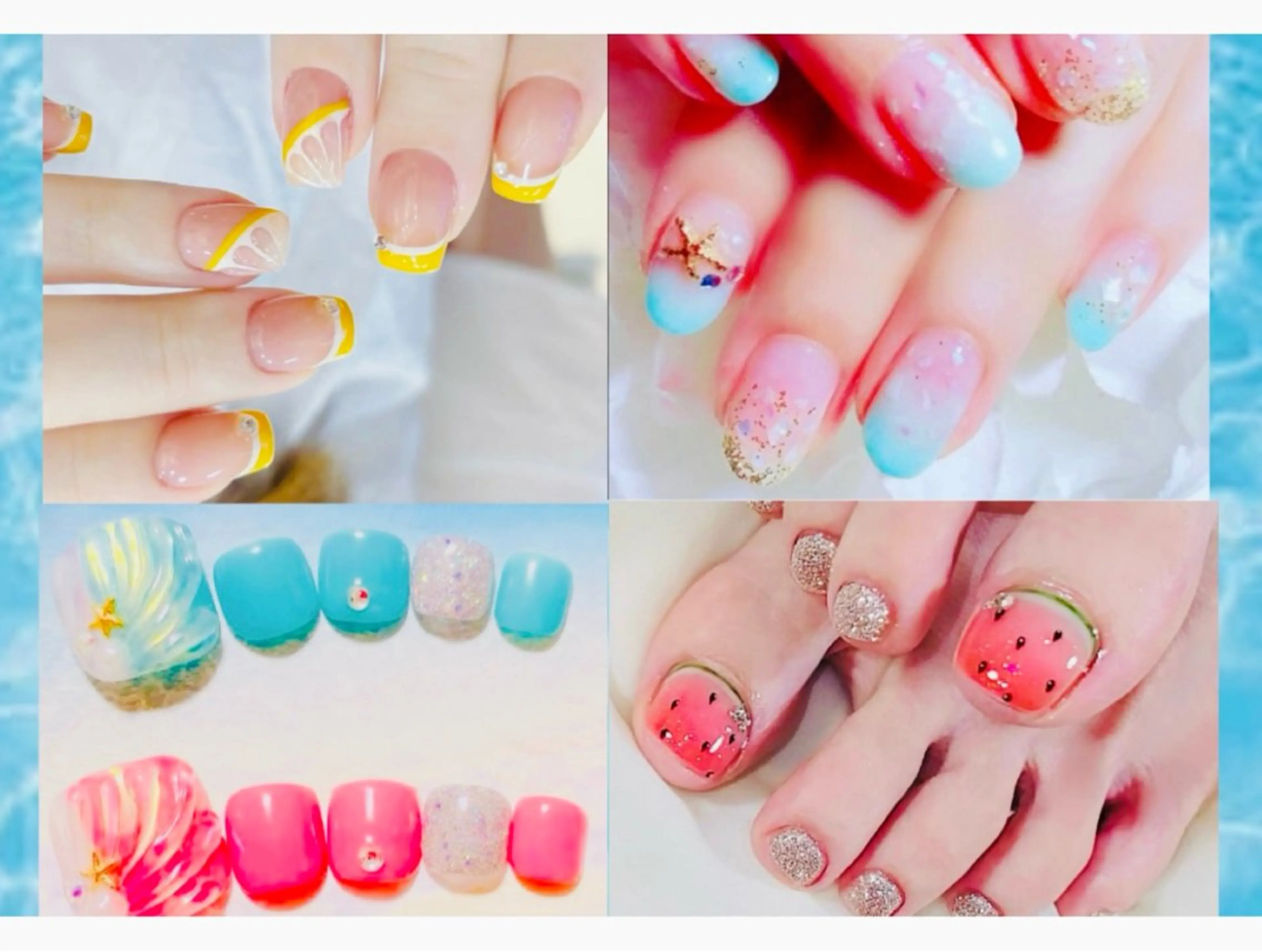 ネイル アートネイル フットネイル ジェルネイル 持ち込み パラジェル LUCIA(ルシア）所属・LUCIA 南柏ネイルサロンのネイルデザイン