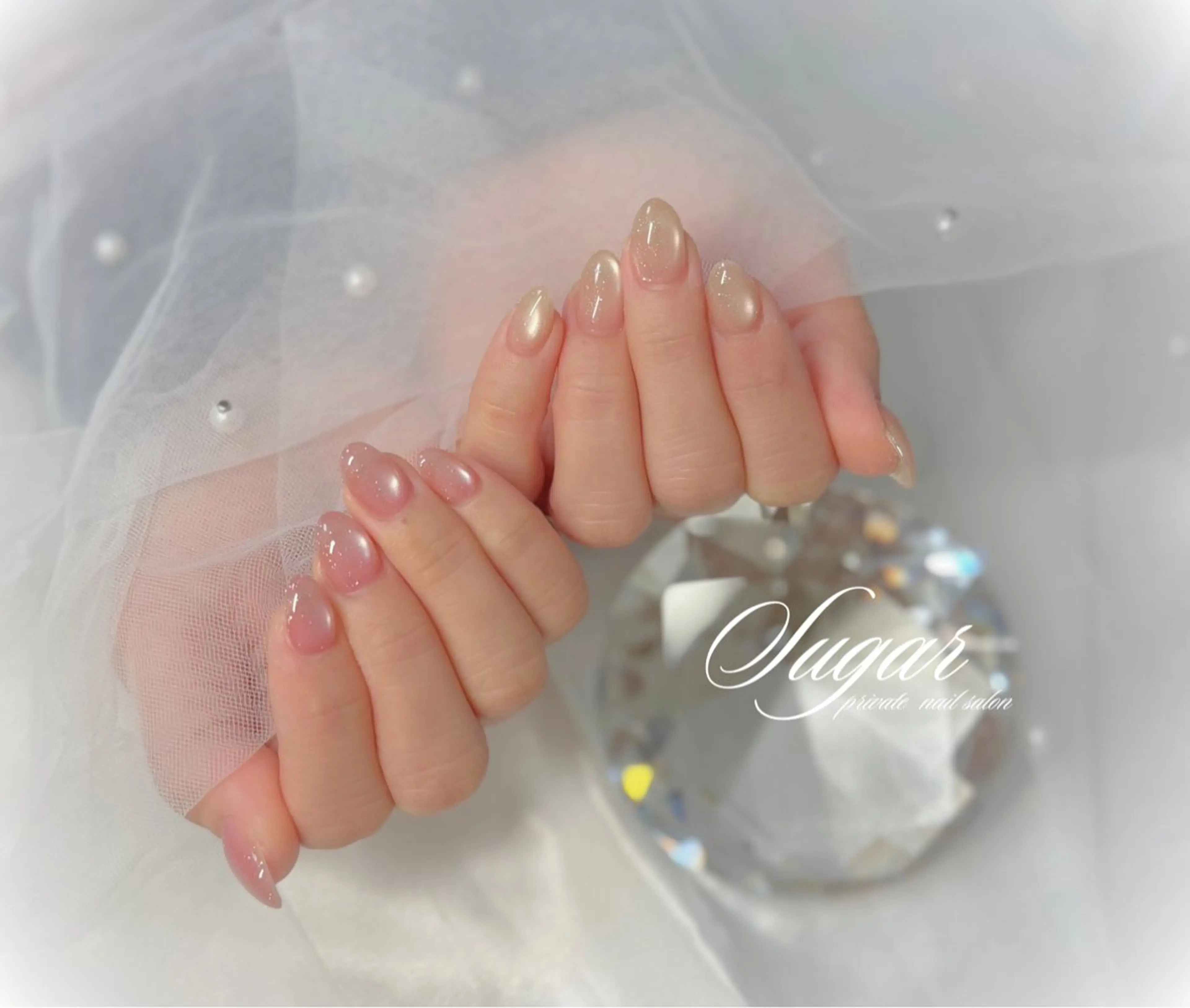 ネイル フラッシュネイル フラッシュマグ ハンドネイル Nail salon Sugarのネイルデザイン