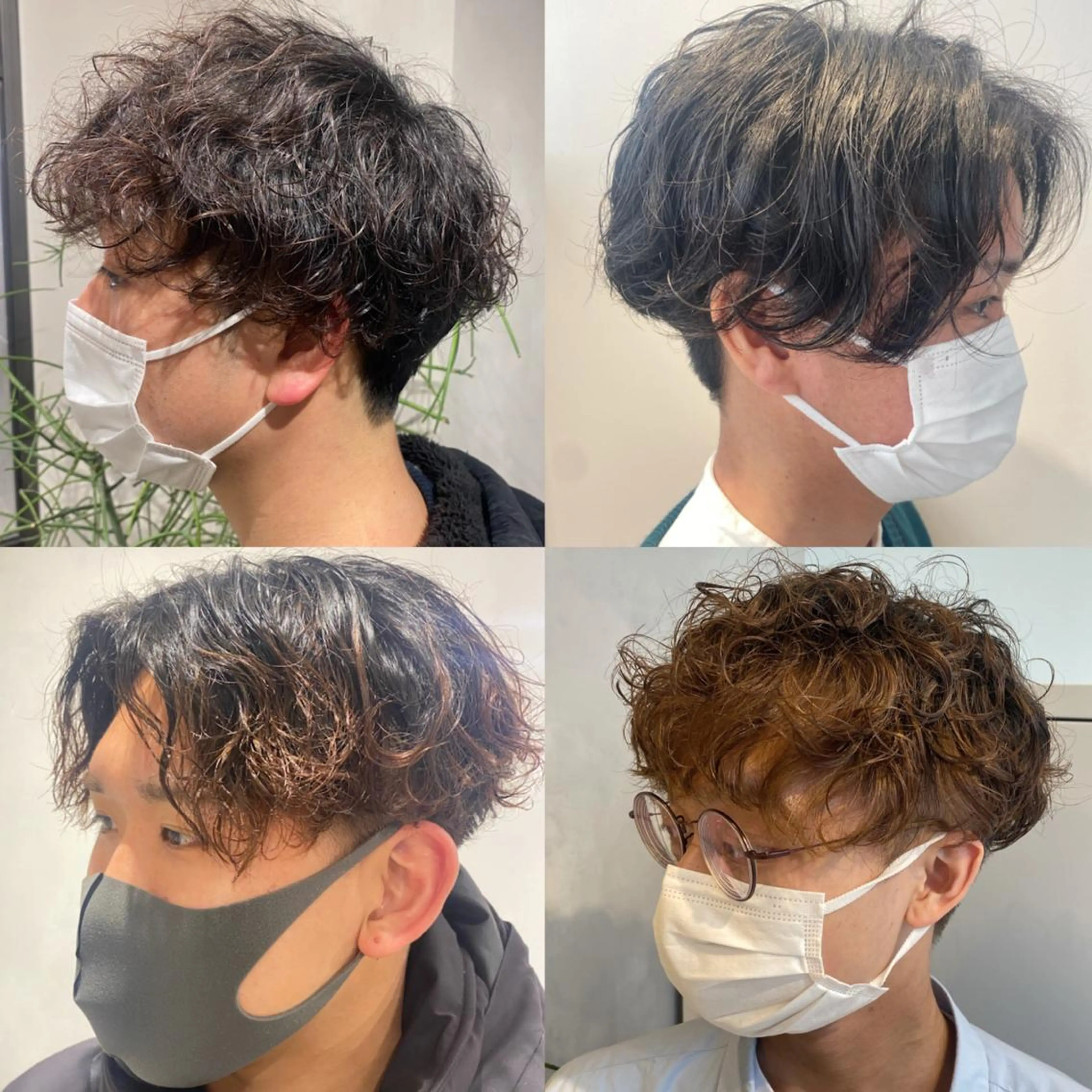 ショート パーマ カット パーマ トリートメント デザインカラー/パー マ🦖外岡咲希🦖のヘアスタイル