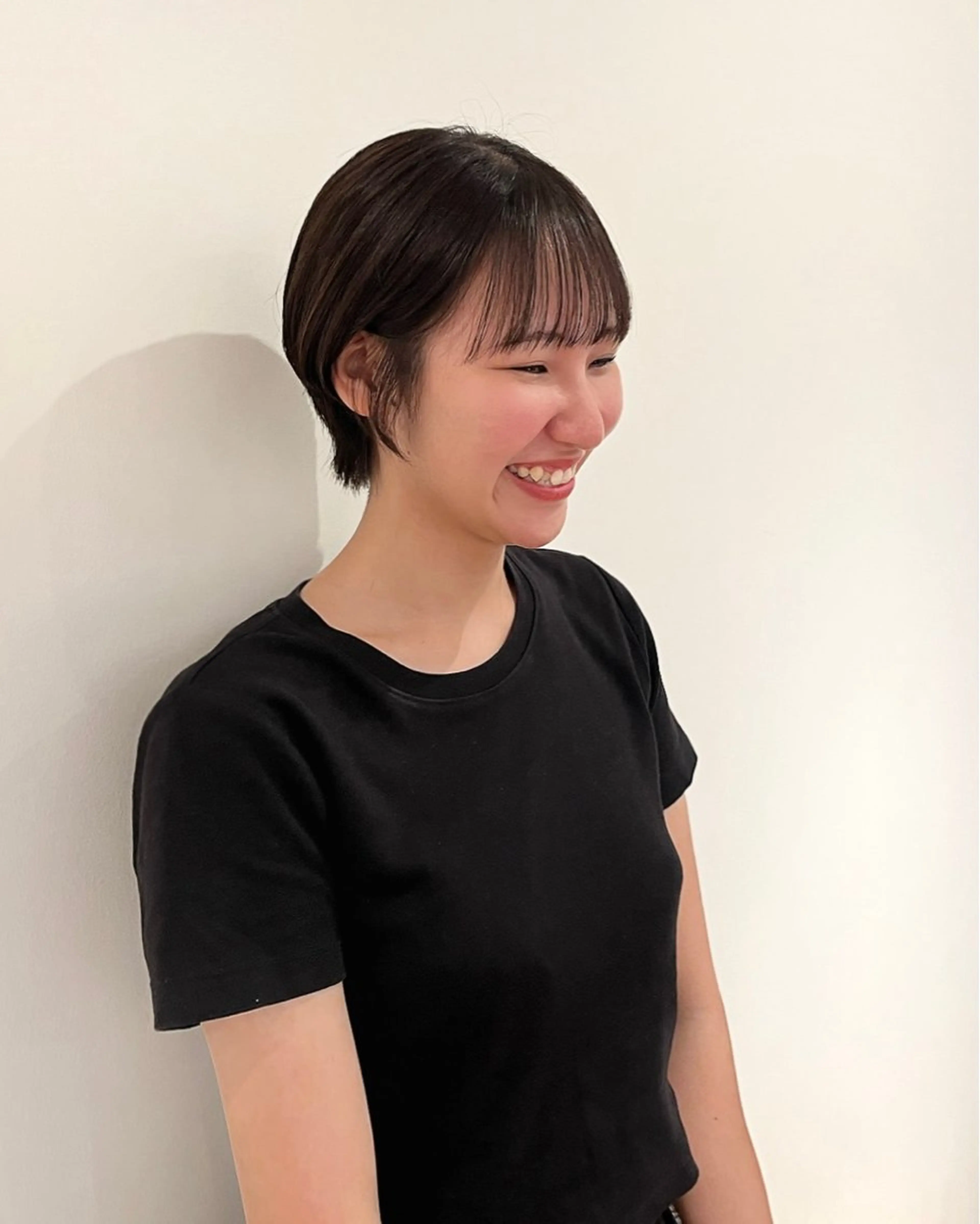 ショート 川上 莉歩のヘアスタイル