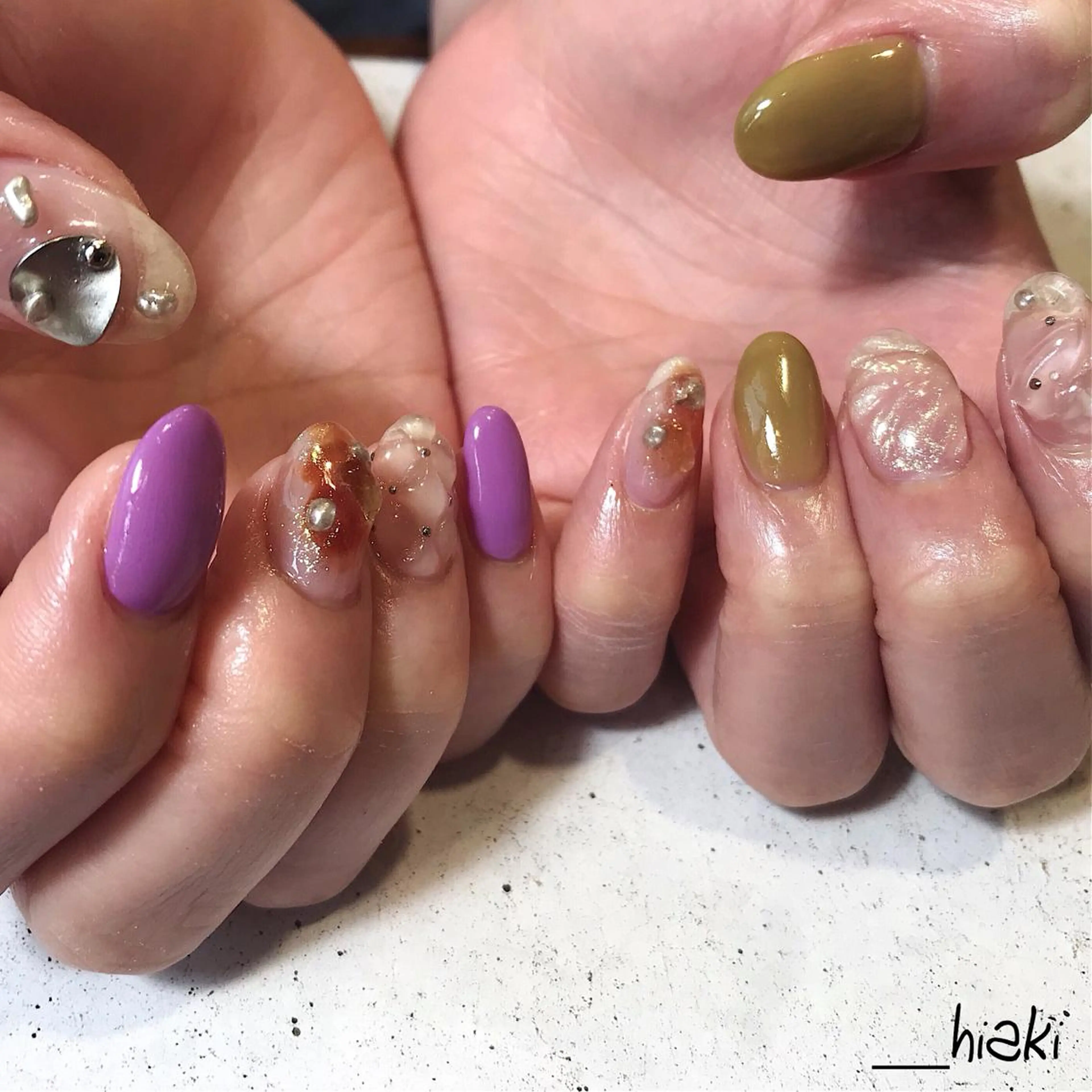 ネイル nail atelier AMBER所属・saori .の眉毛・アイブロウイメージ