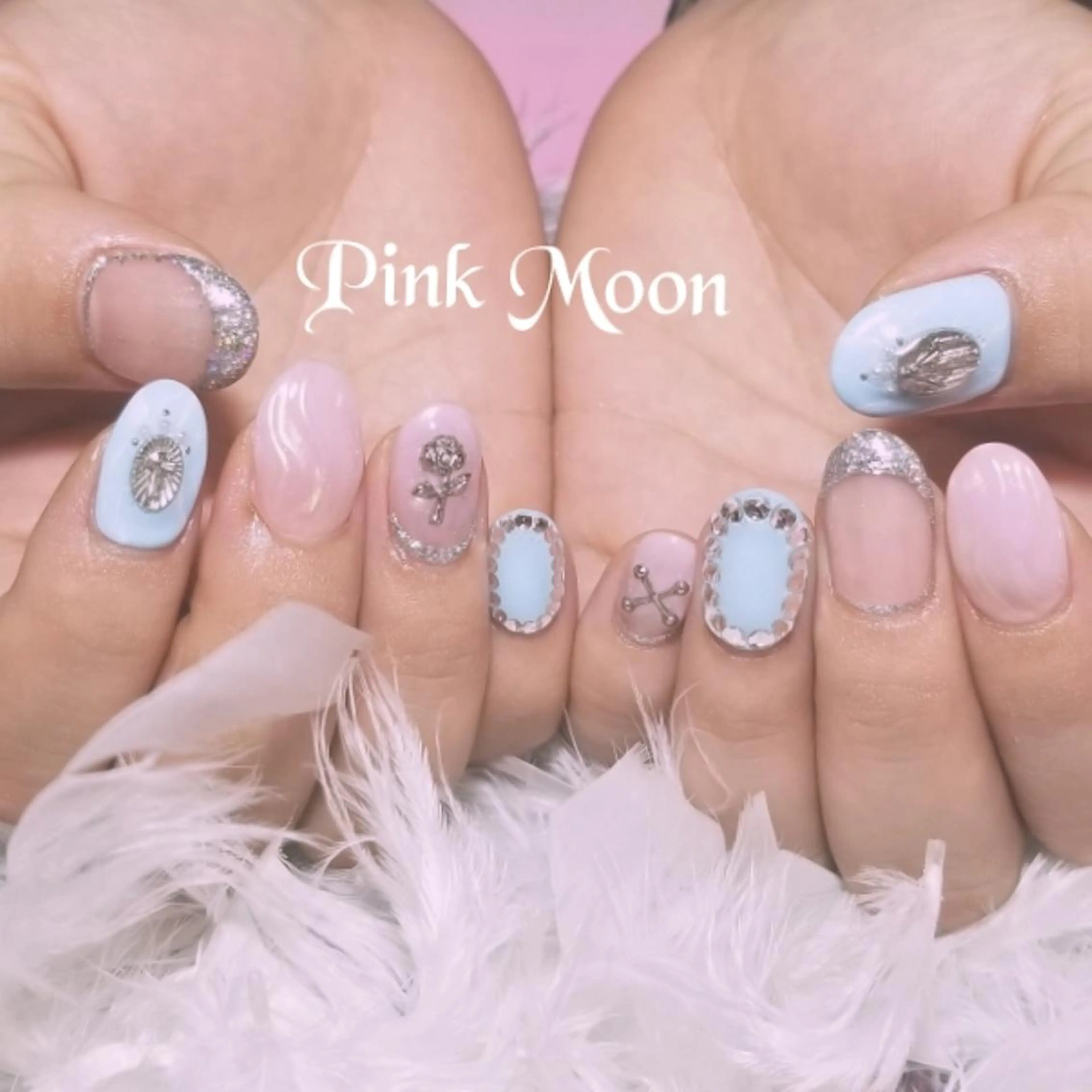 ネイル その他(ネイル) PinkMoon Nozomiのネイルデザイン