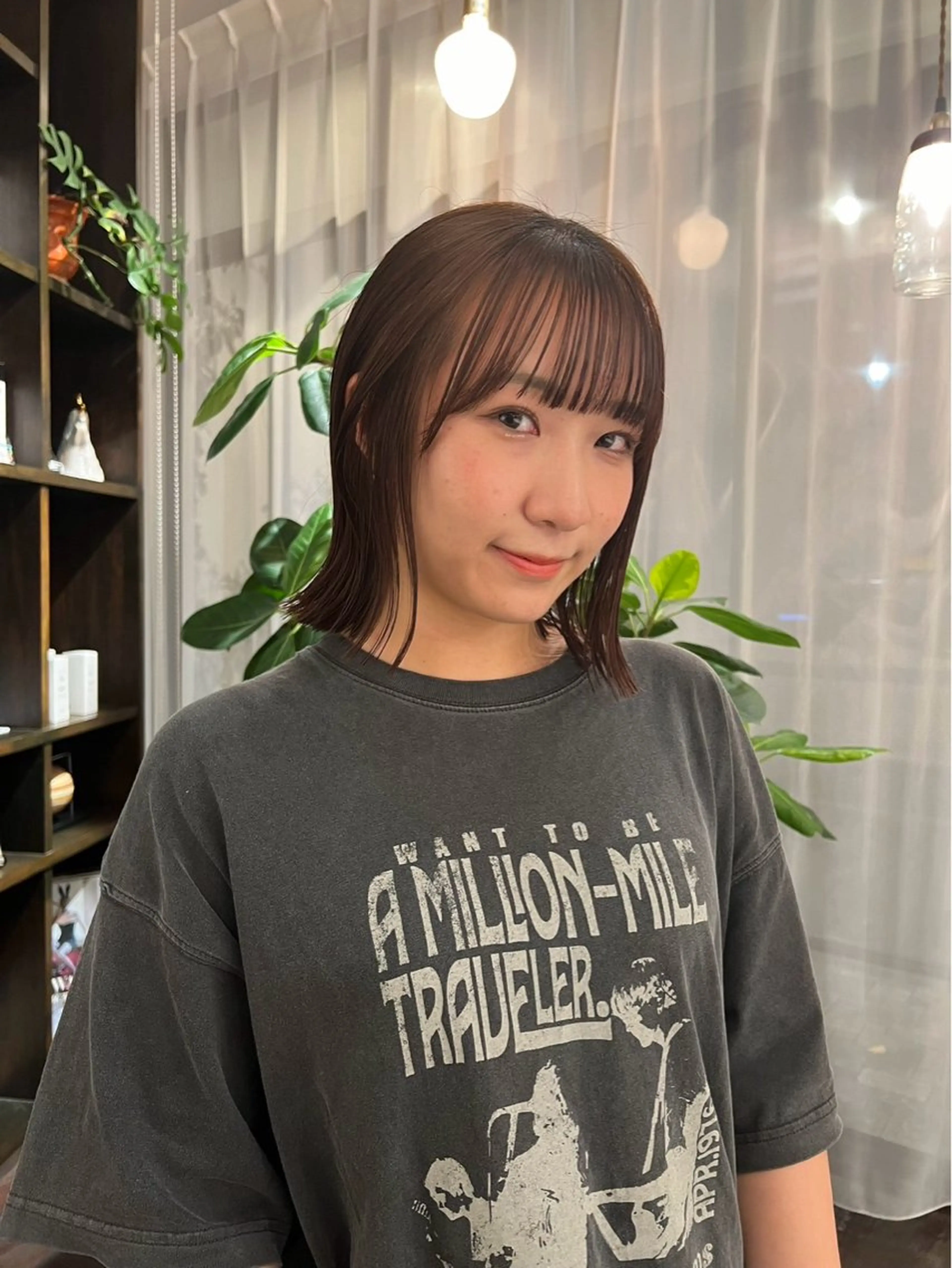 ミディアム ボブ カットモデル募集 hiyo🐣🫧のヘアスタイル