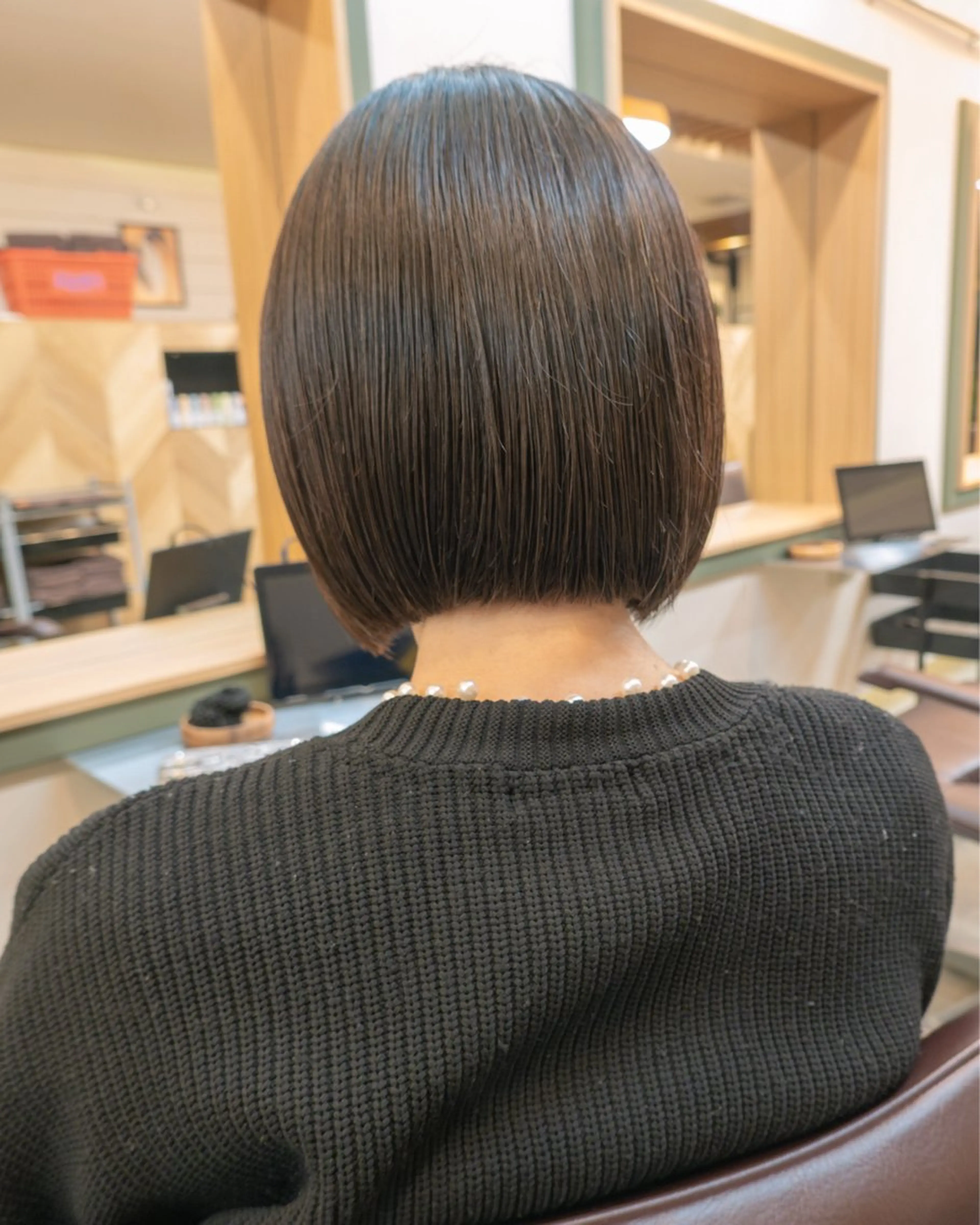 【ボブ】縮毛矯正/ 船橋駅5分/鈴木杏美のヘアスタイル