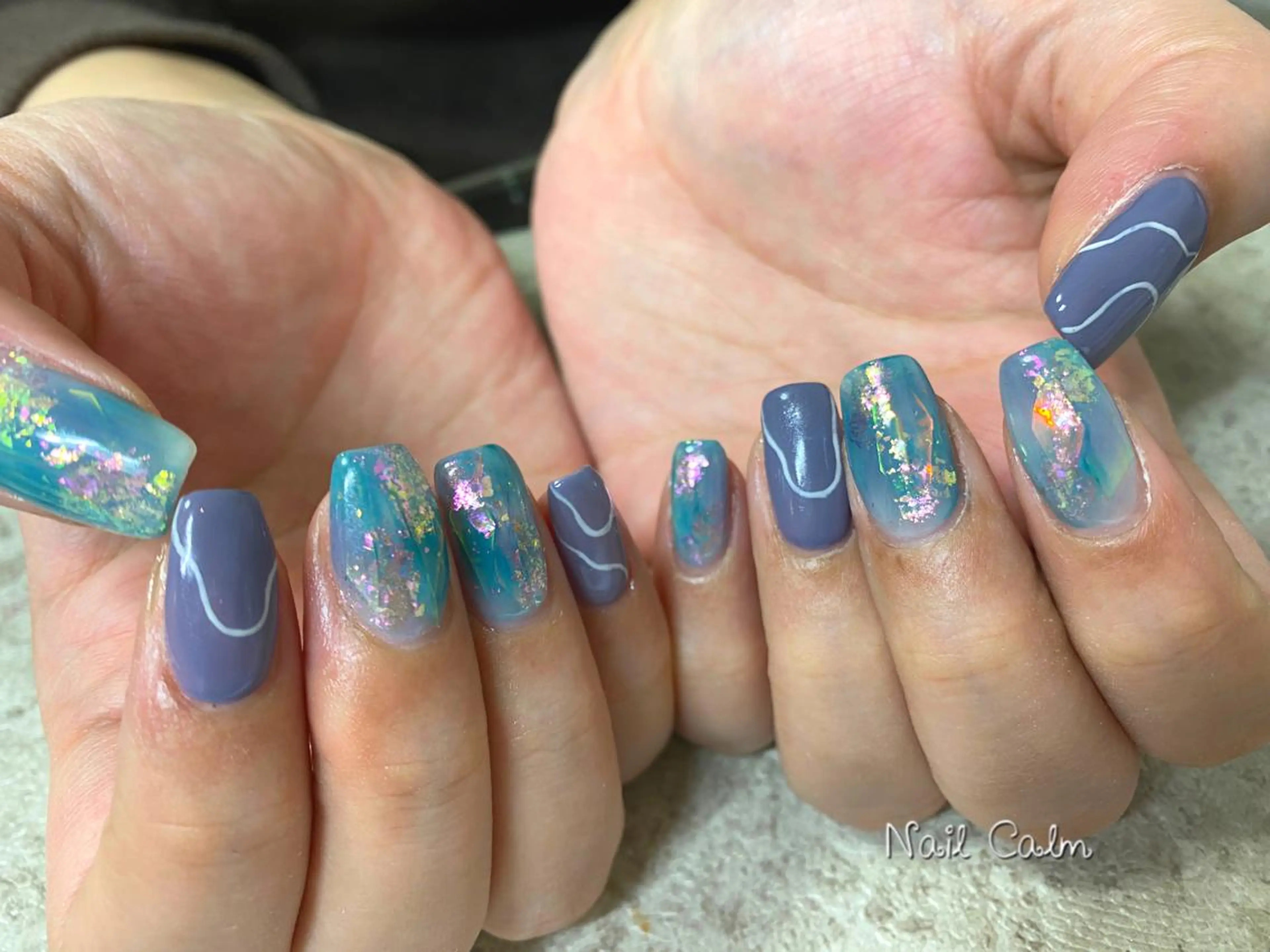 ネイル アートネイル ハンドネイル Nail Calm所属・プライベートサロン Calmのネイルデザイン