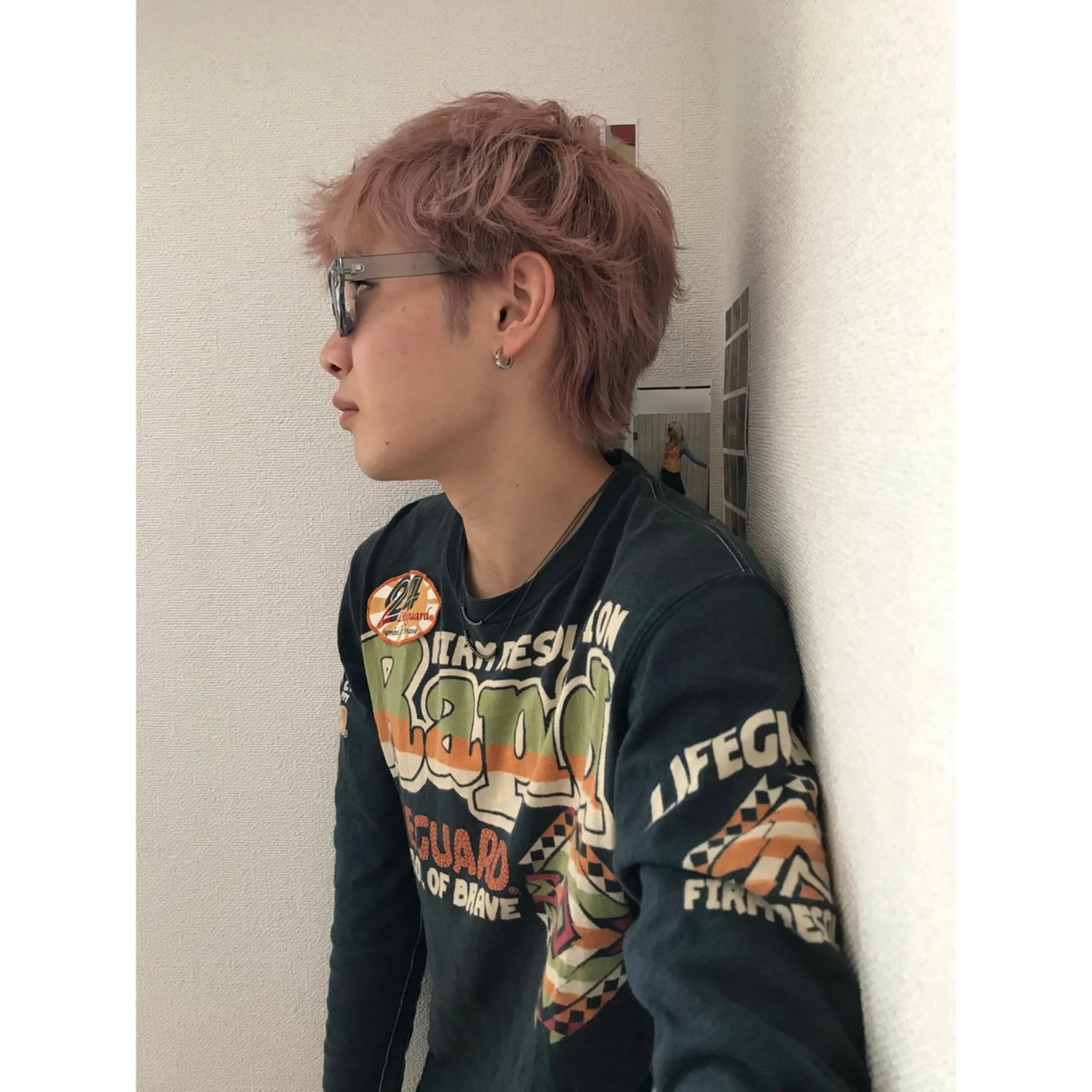 カラー ベージュカラー ブリーチ ピンクカラー ピンクベージュ FLORIAN所属・suzuka☘️ FLORIANのヘアスタイル