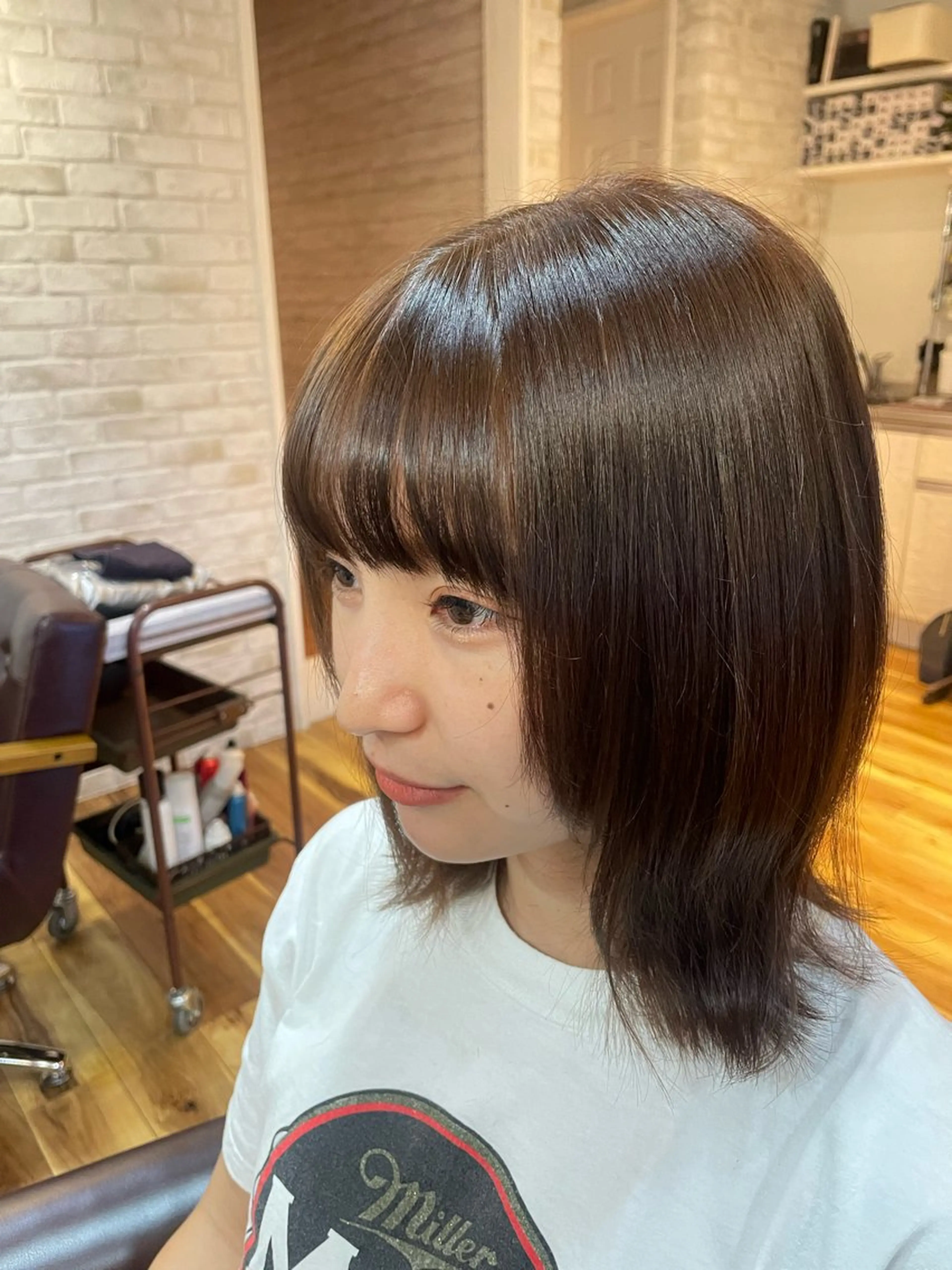 ミディアム GLITTER赤塚店所属・GLITTER ハイ トーン🎀北野佑季のヘアスタイル