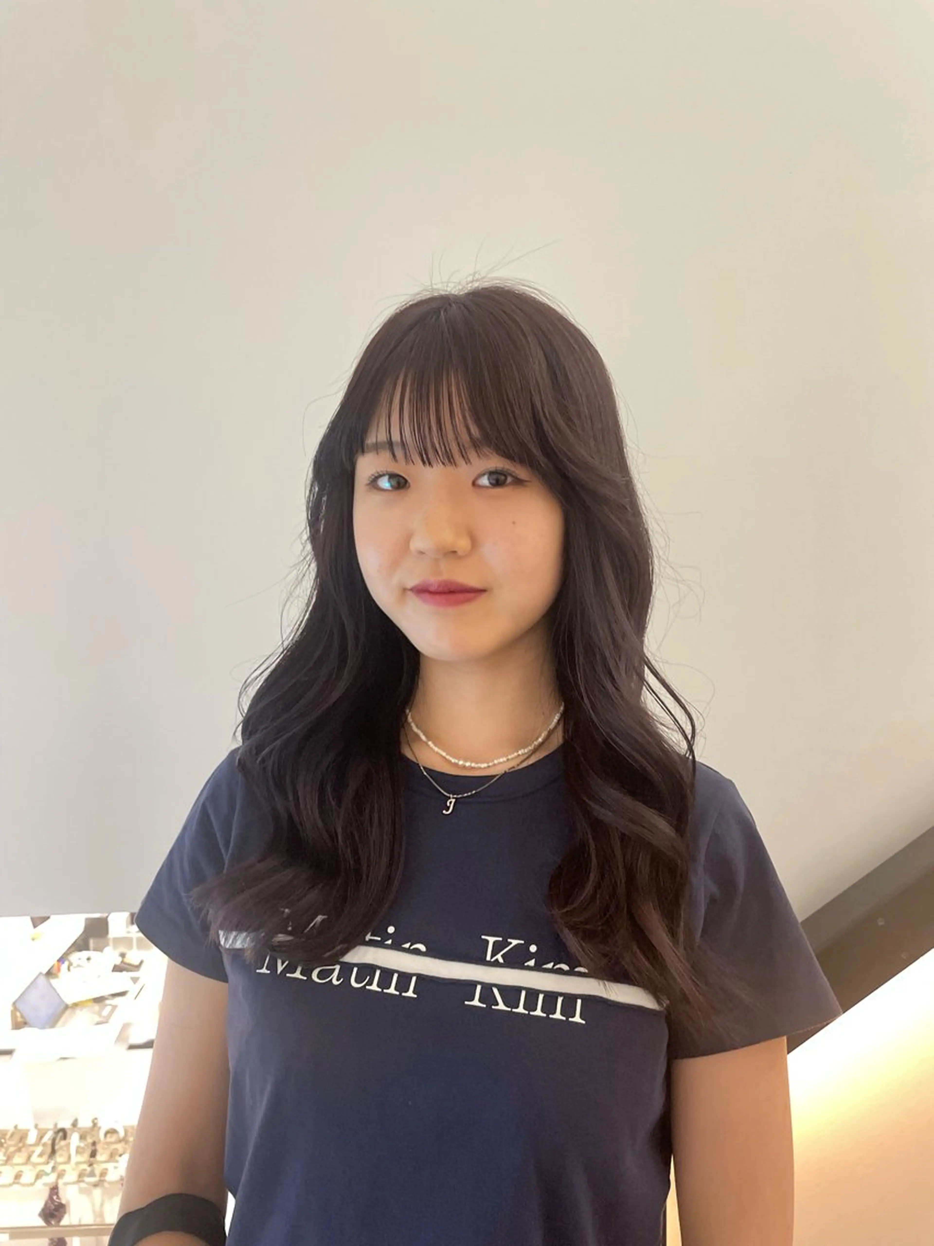 ロング カラー カット ヘアカラー 🌟暖色系ハイトーン 🌟AIのヘアスタイル