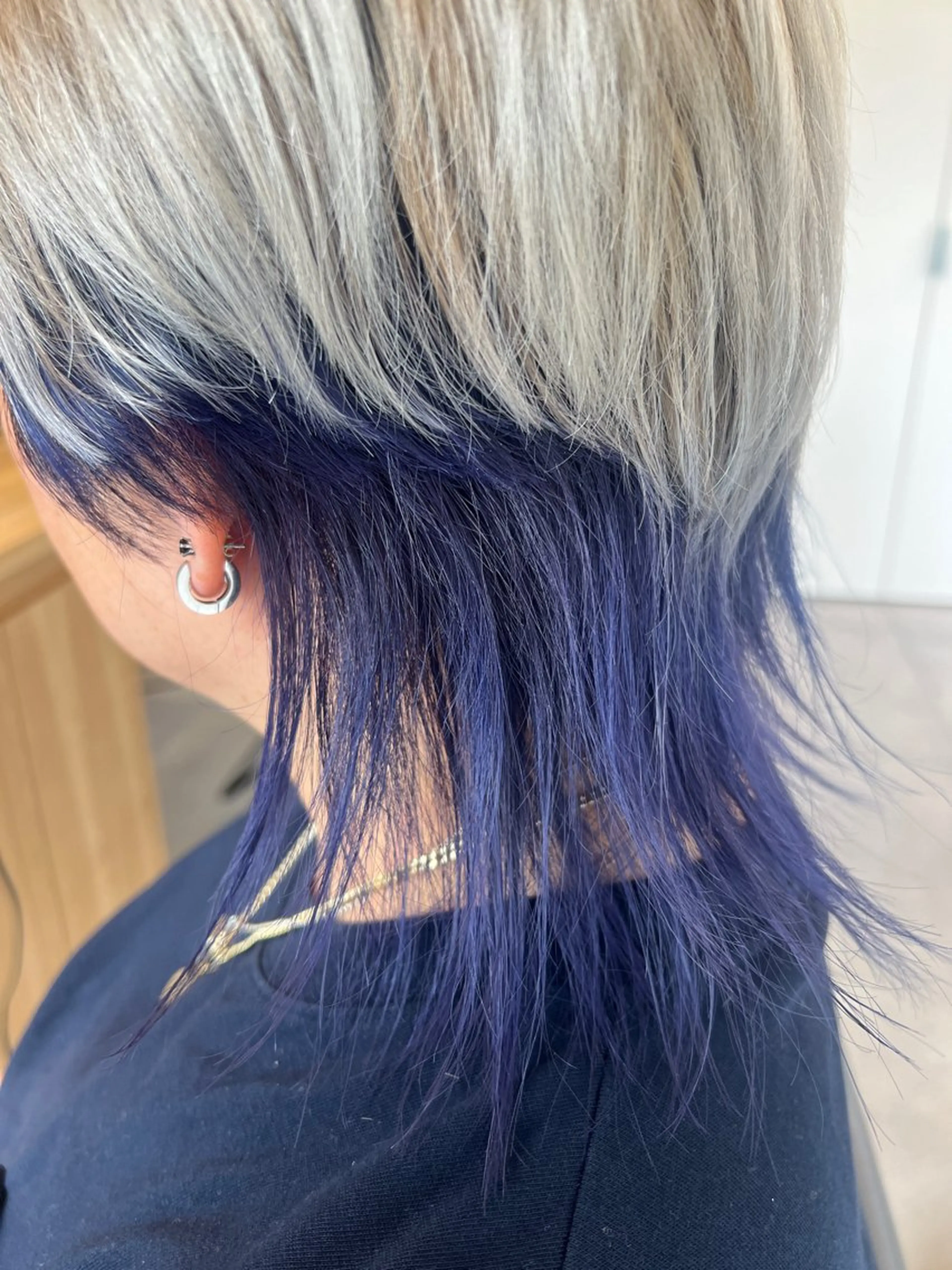 ミディアム カット ヘアカラー タナカ マヤ/金沢八景のヘアスタイル