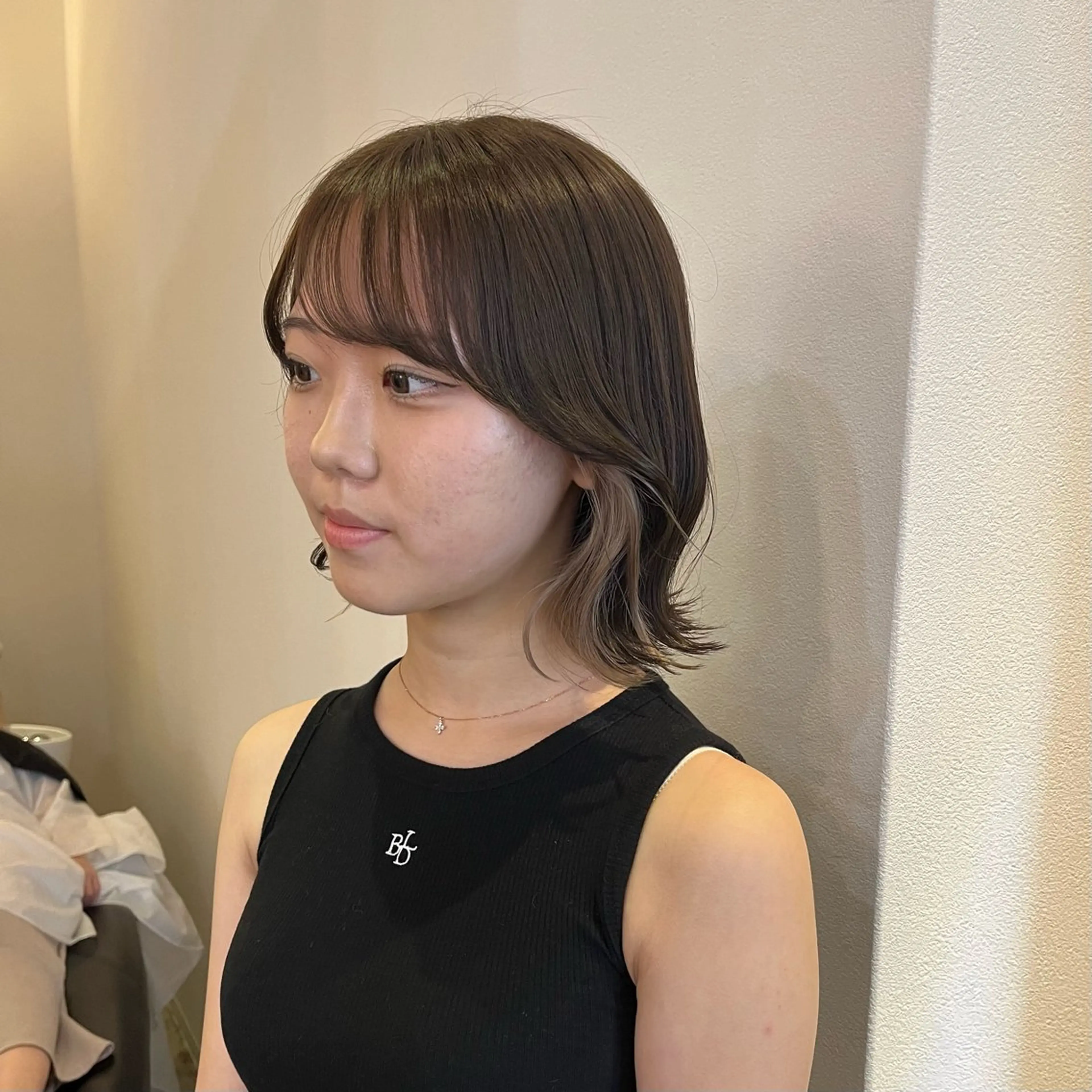 ミディアム カラー ヘアカラー トリートメント 梅田/髪質改善カラー ❄︎ mikiのヘアスタイル