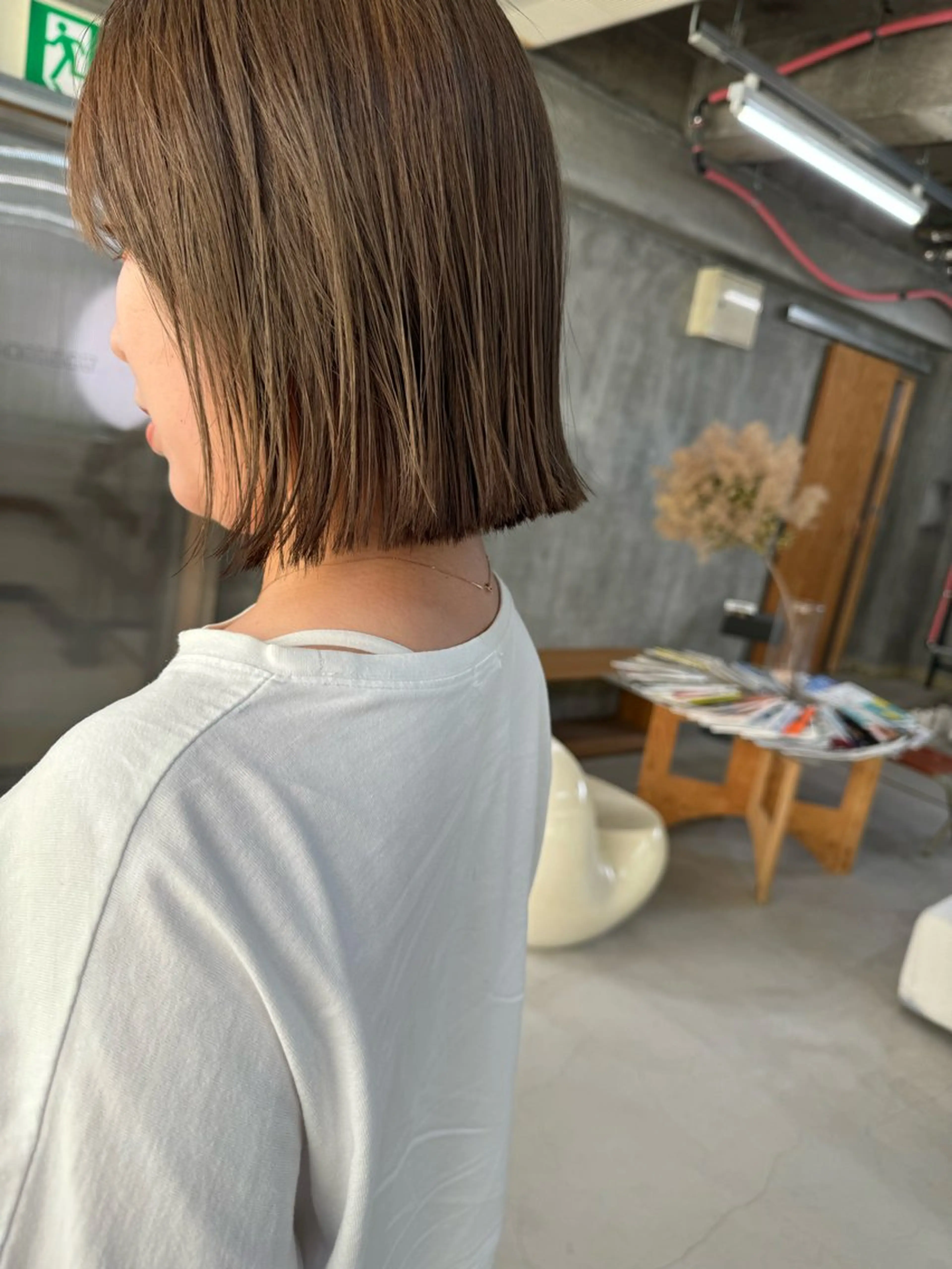 ミディアム サトウ レンマのヘアスタイル