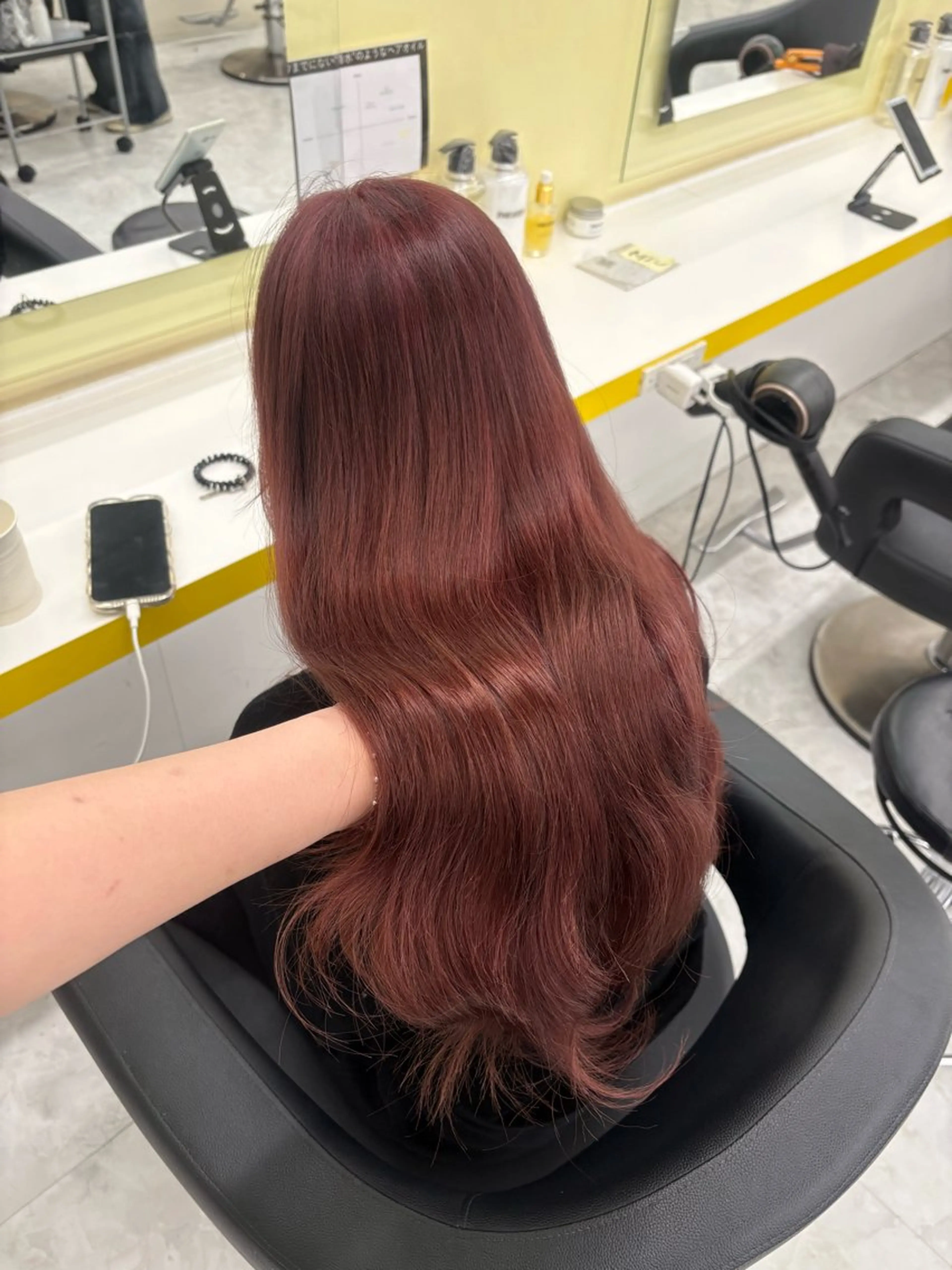 ロング カラー ヘアカラー 💍透明感スタイル 横浜💍MIU💍のヘアスタイル