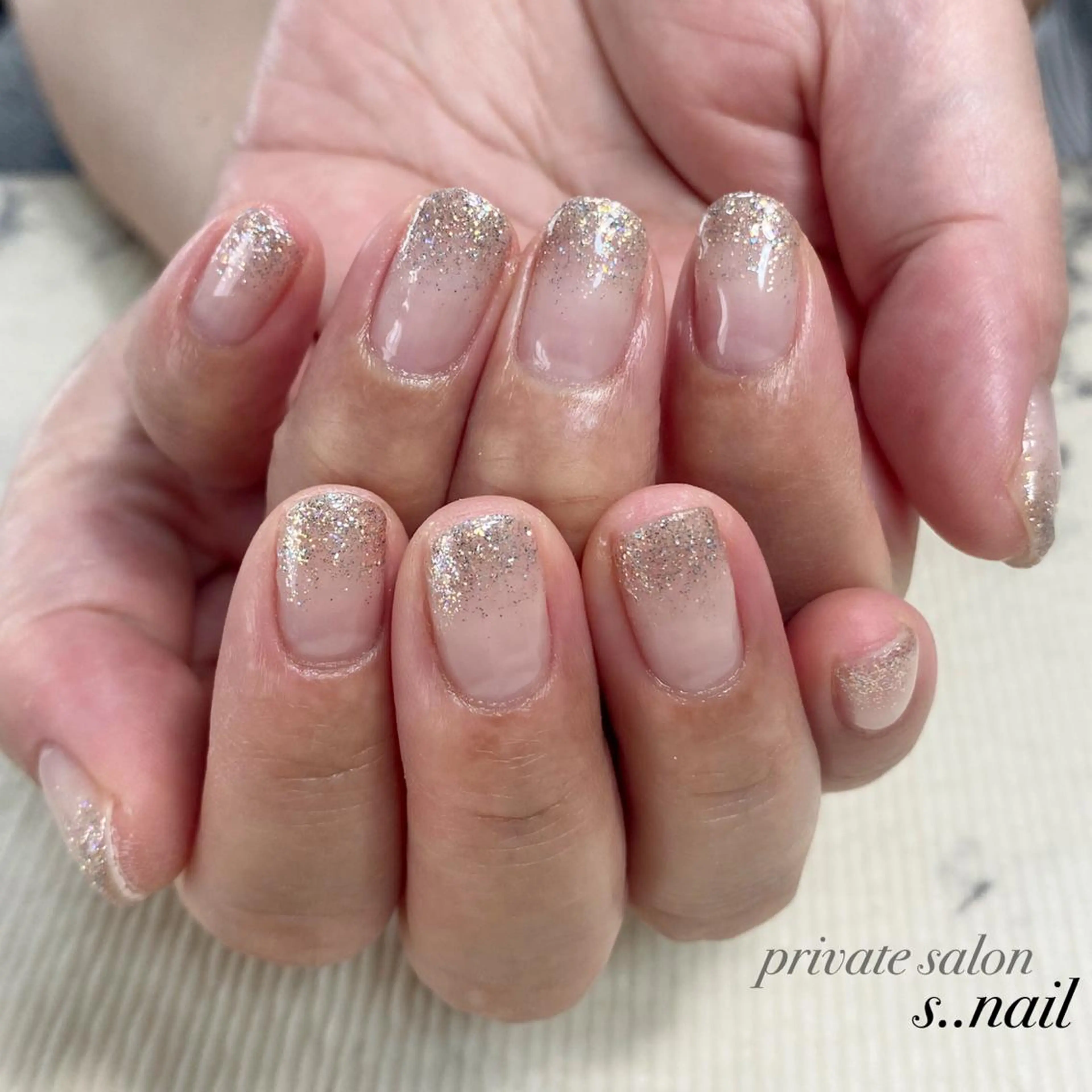 ネイル ラメ(グリッター) ハンドネイル フットネイル s..nail / MORITAのネイルデザイン