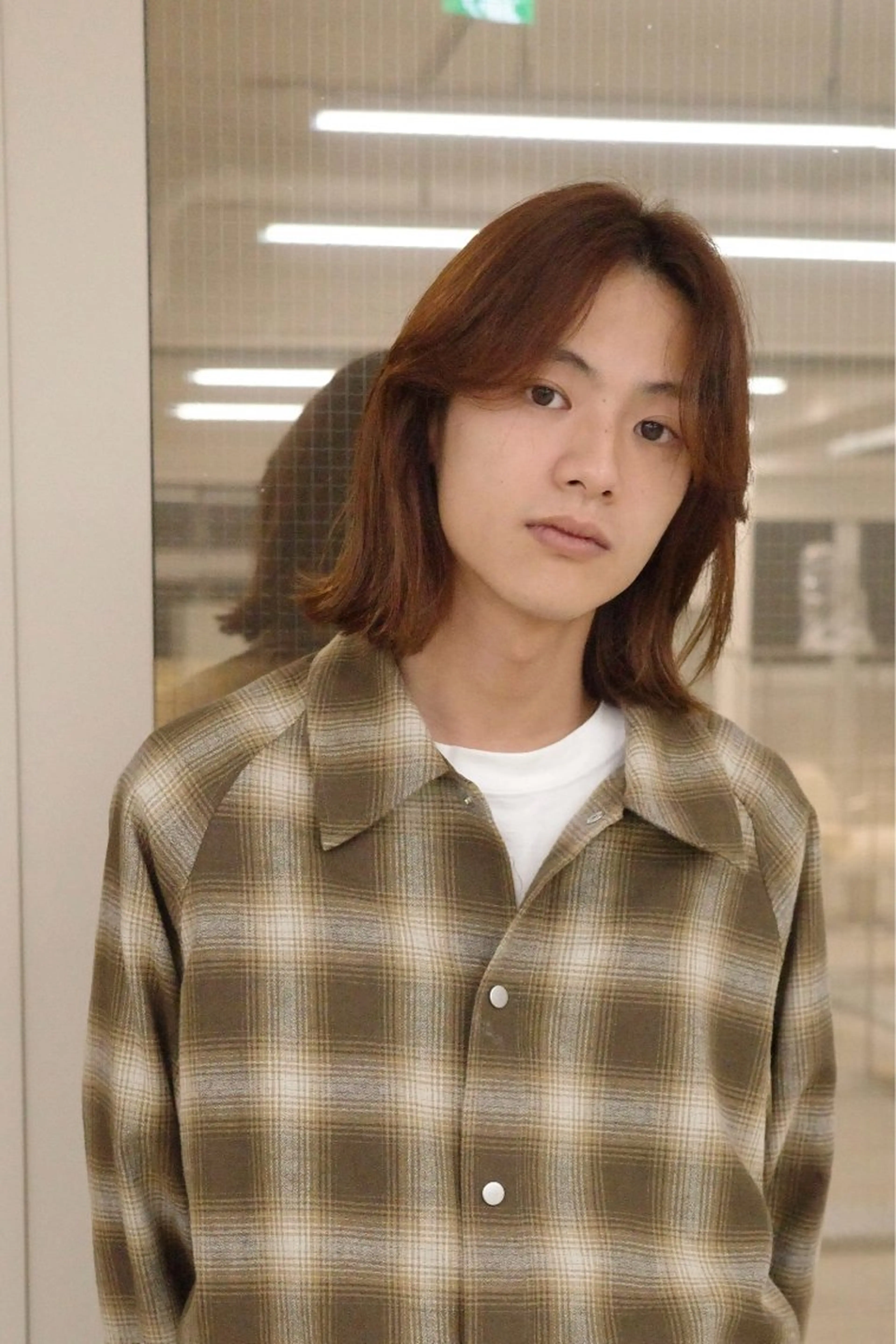 メンズ カット ヘアカラー 村田 りょうやのヘアスタイル