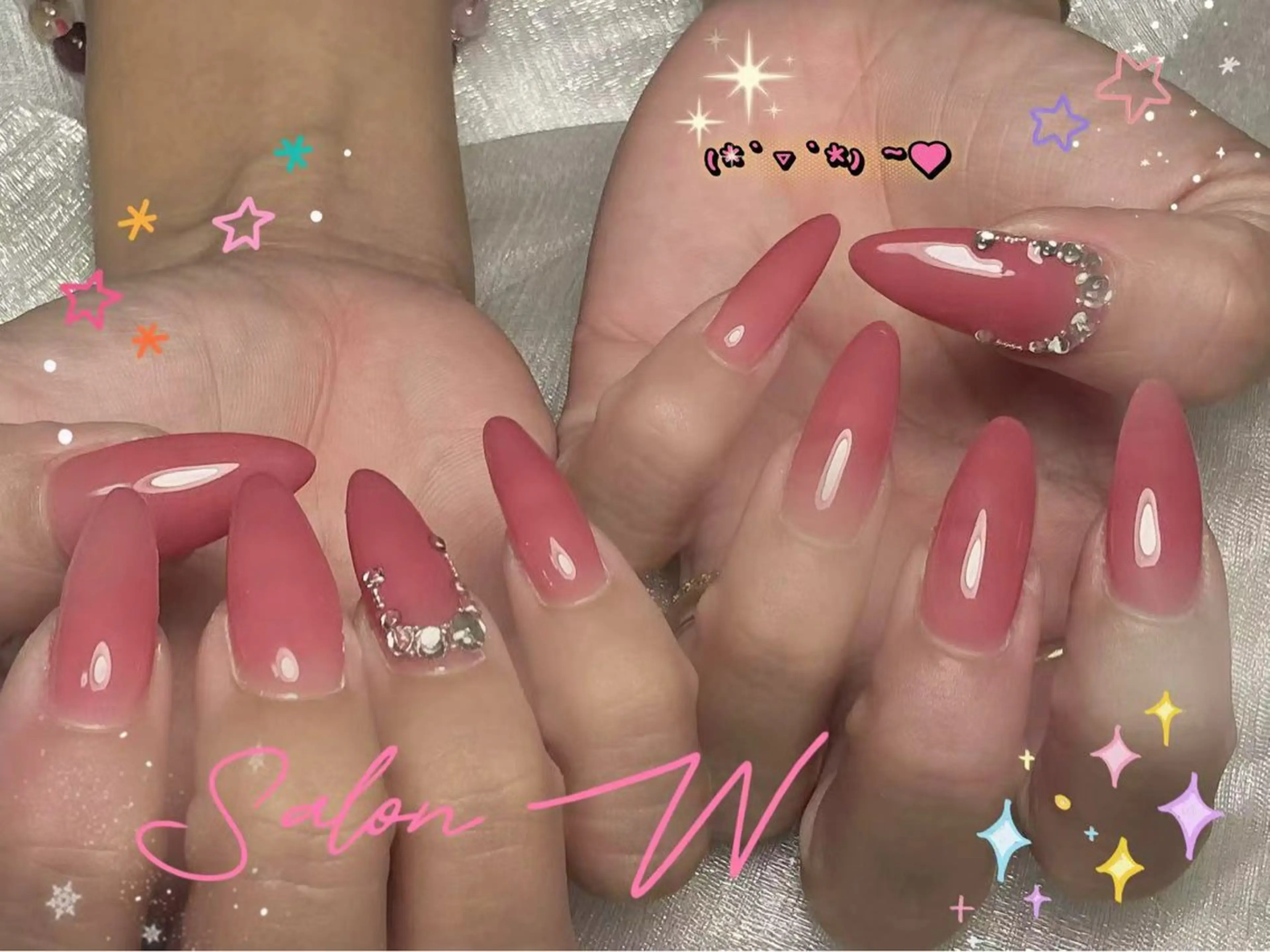 ネイル ハンドネイル SALON W✨ momoのネイルデザイン