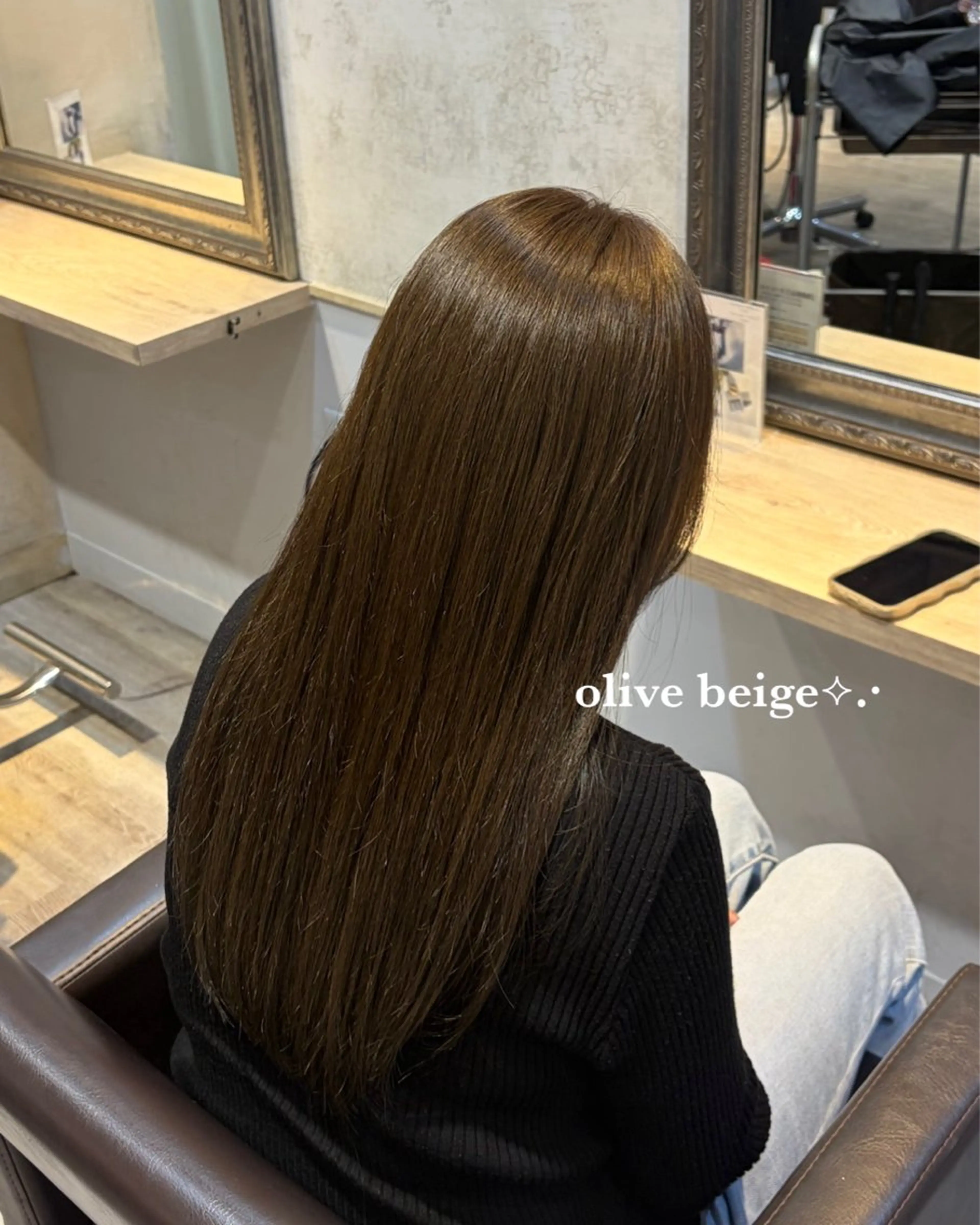 ロング ヘアカラー Lutia 新宿 ／ sumiのヘアスタイル