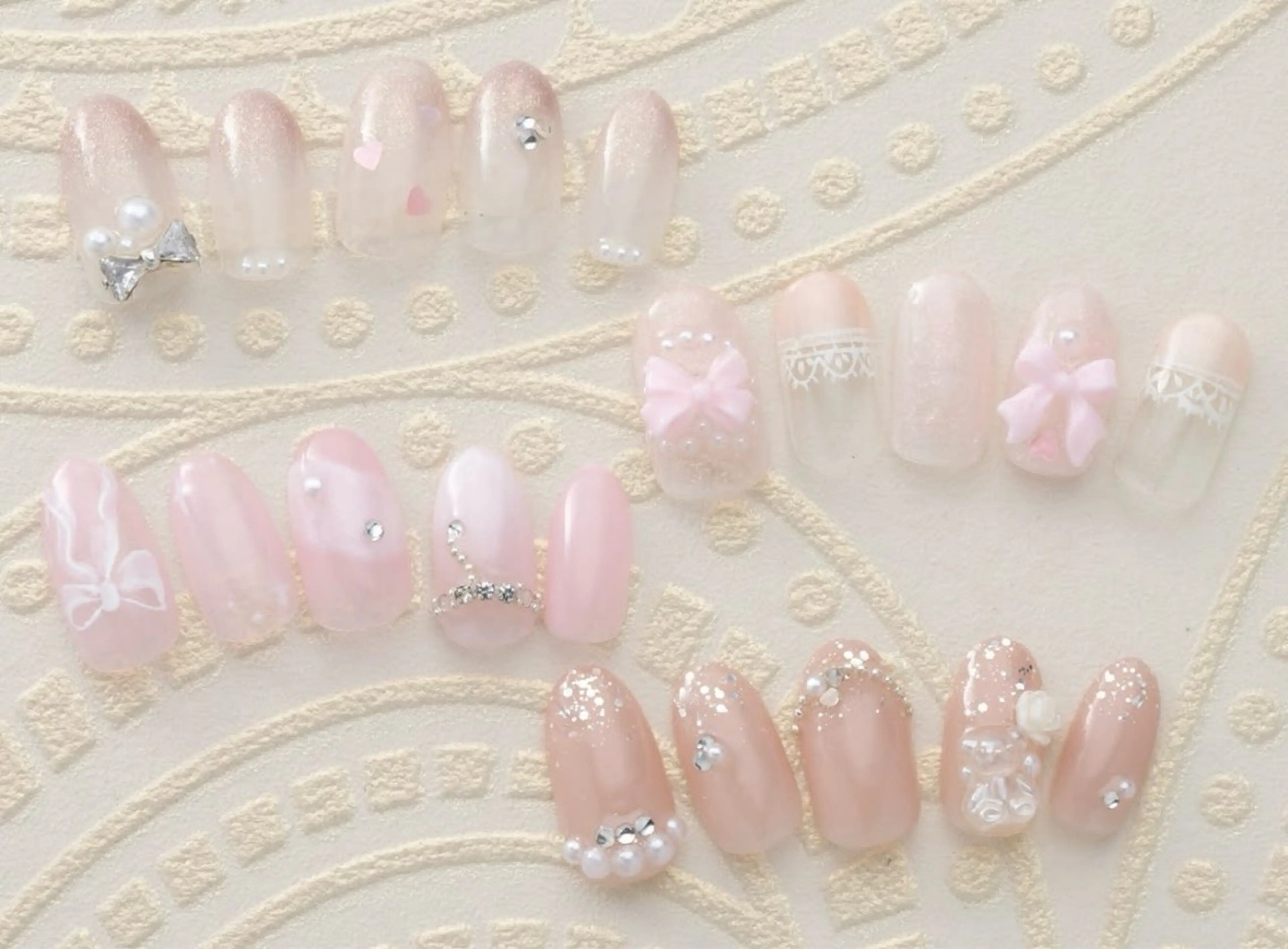 ネイル ゴージャス ピンク ピンクベージュ ネイルサロン Alice&Co.のその他イメージ