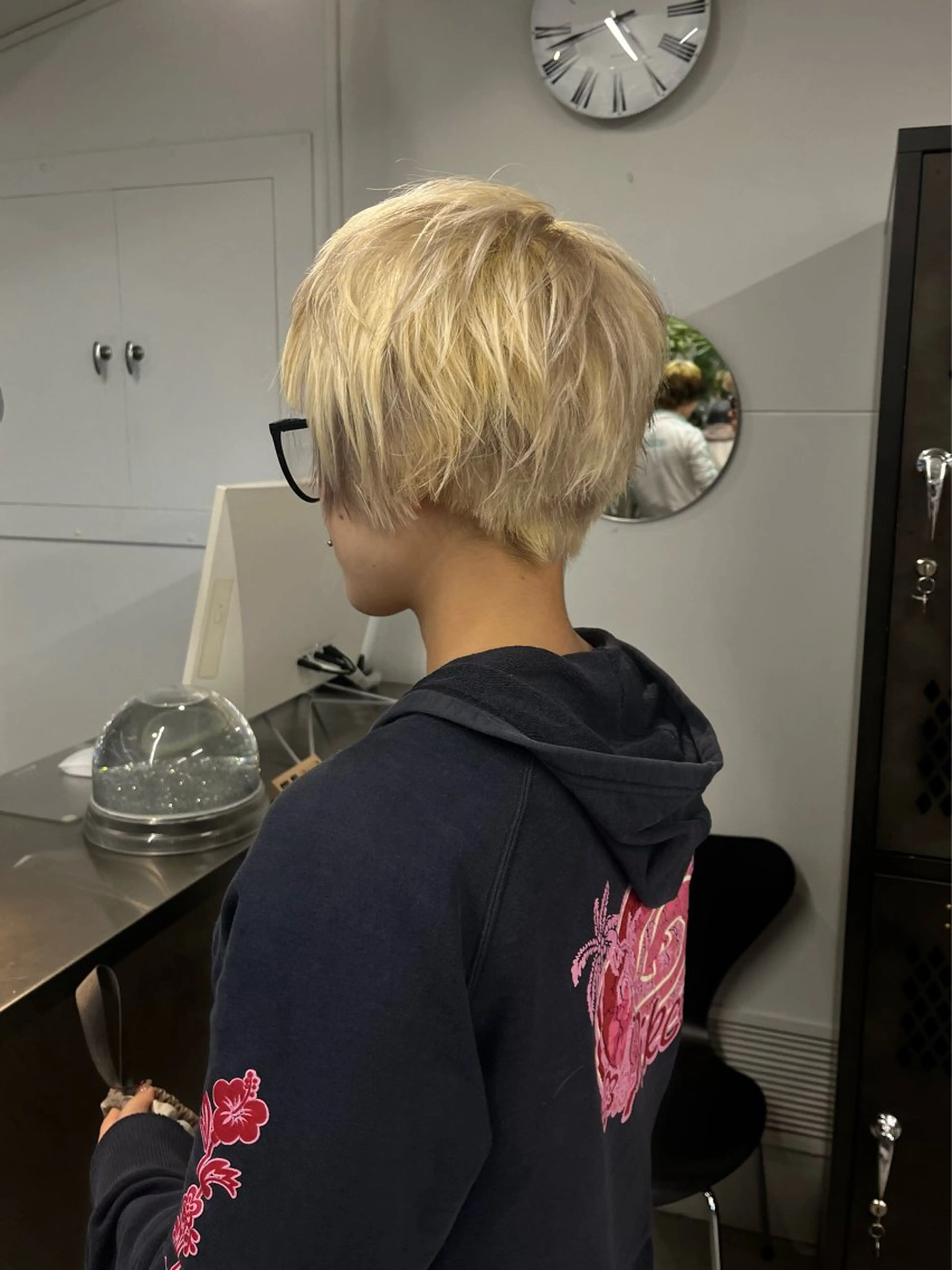 ショート カラー カット ヘアカラー トリートメント yuan tanakaのヘアスタイル