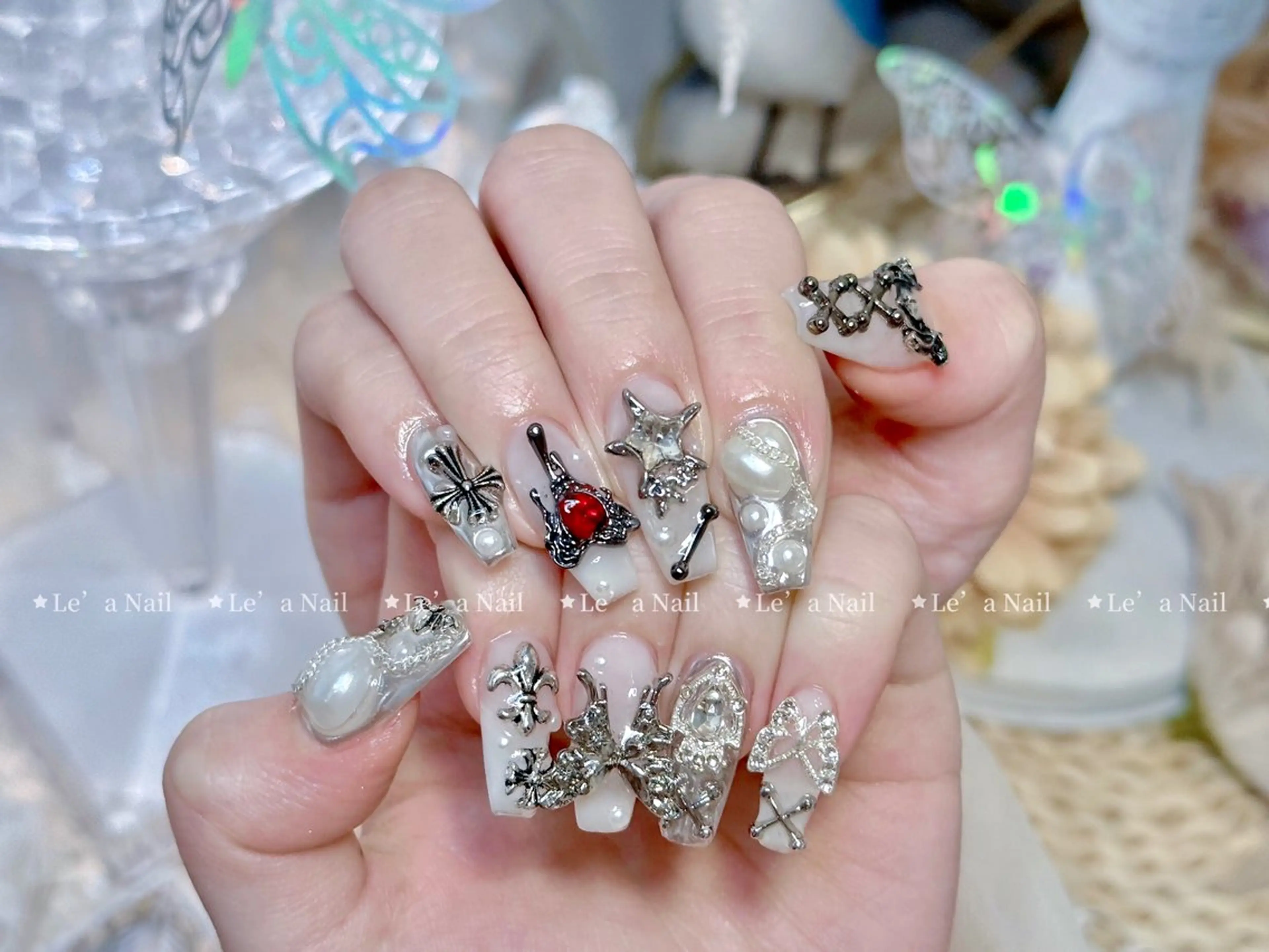 ネイル スカルプ専門 Lea  nailのネイルデザイン
