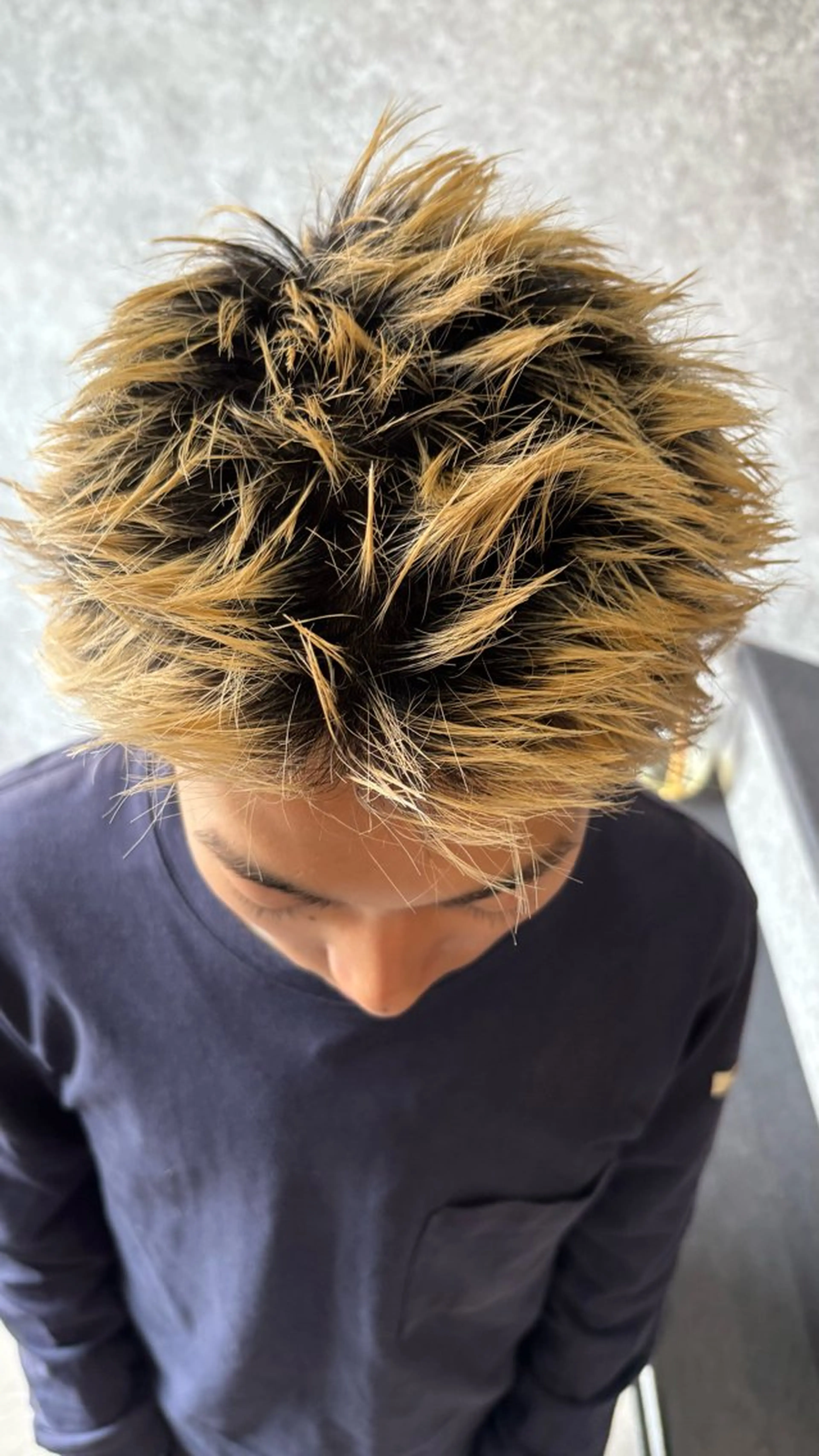 ショート カラー メンズ カット ヘアカラー LITA hair【リタヘアー】所属・パーマスタイル特化◎ 永戸圭汰のヘアスタイル