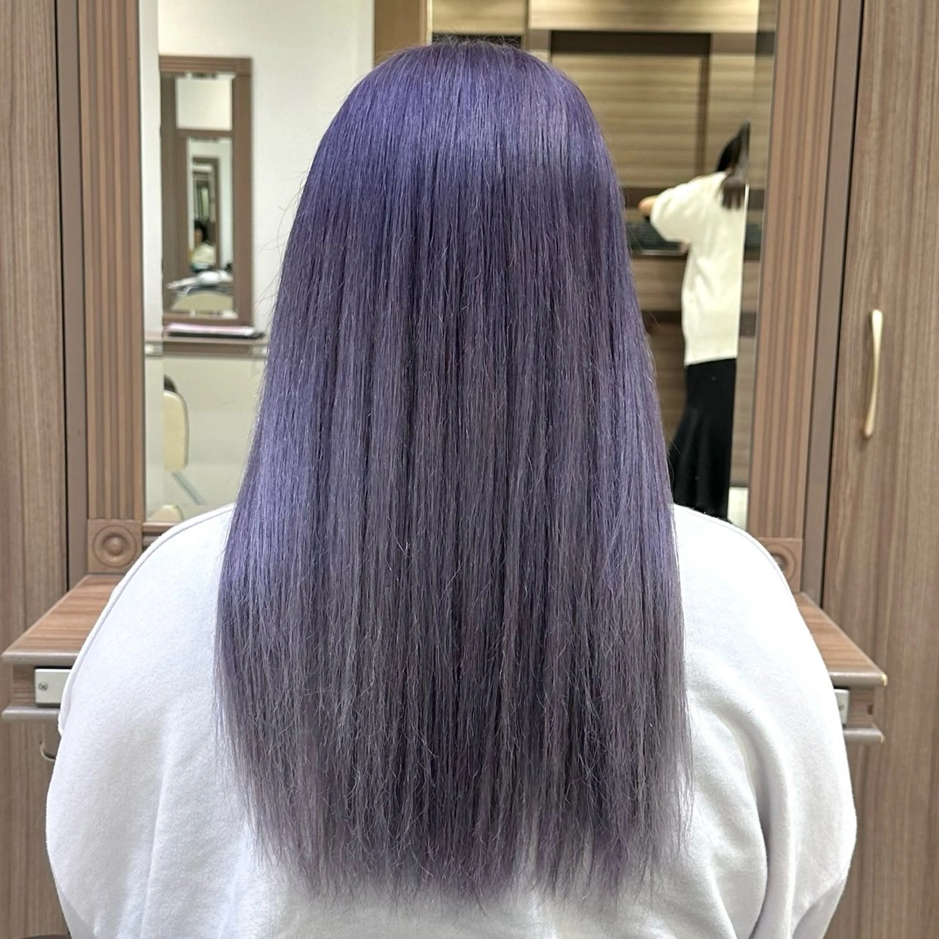 ロング カラー ブリーチ ブリーチなしカラー 𓍯暖色/韓国風 田中沙羅‎𓍯のヘアスタイル