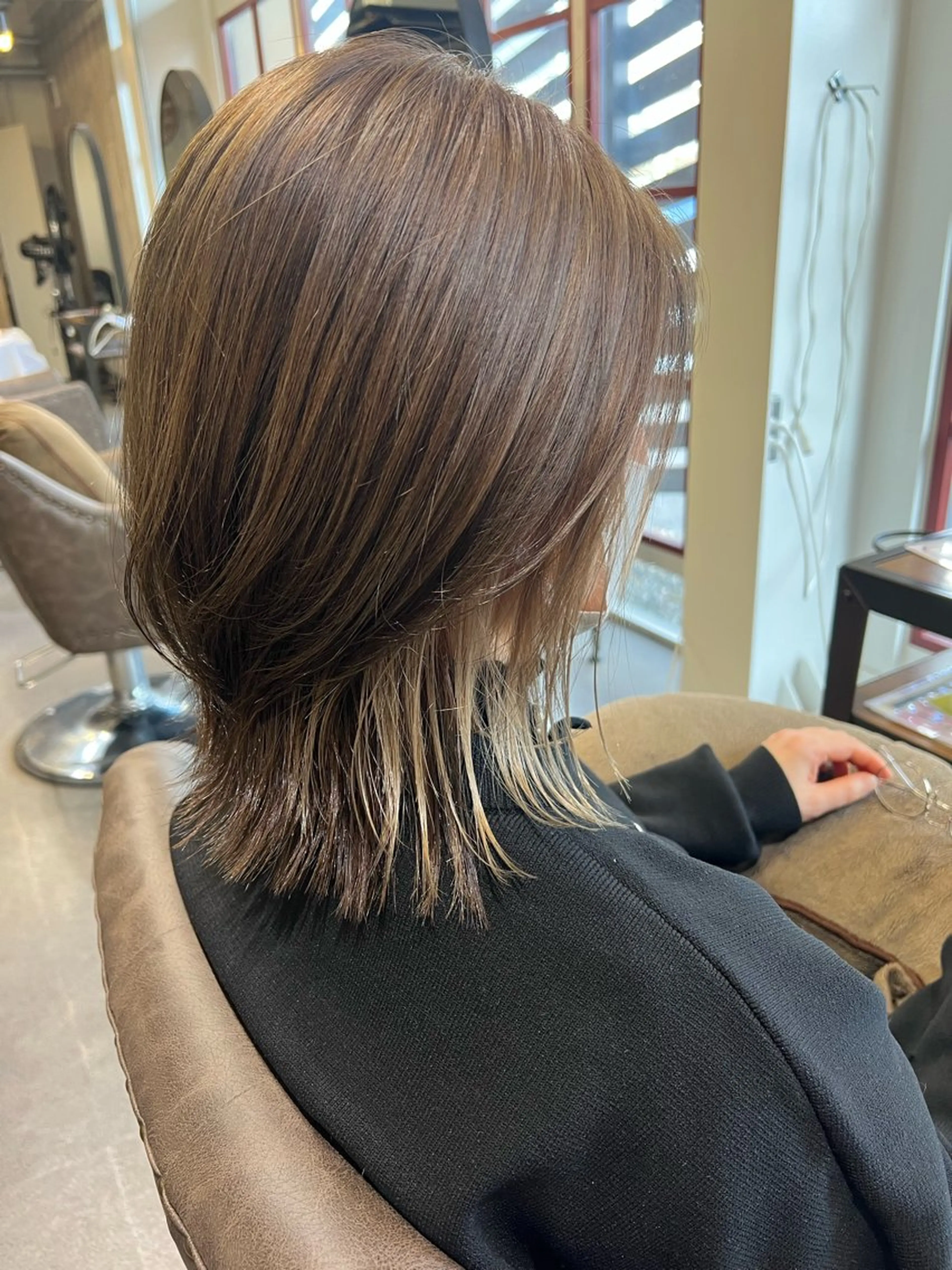 ミディアム カラー Rico /透明感カラー💎のヘアスタイル