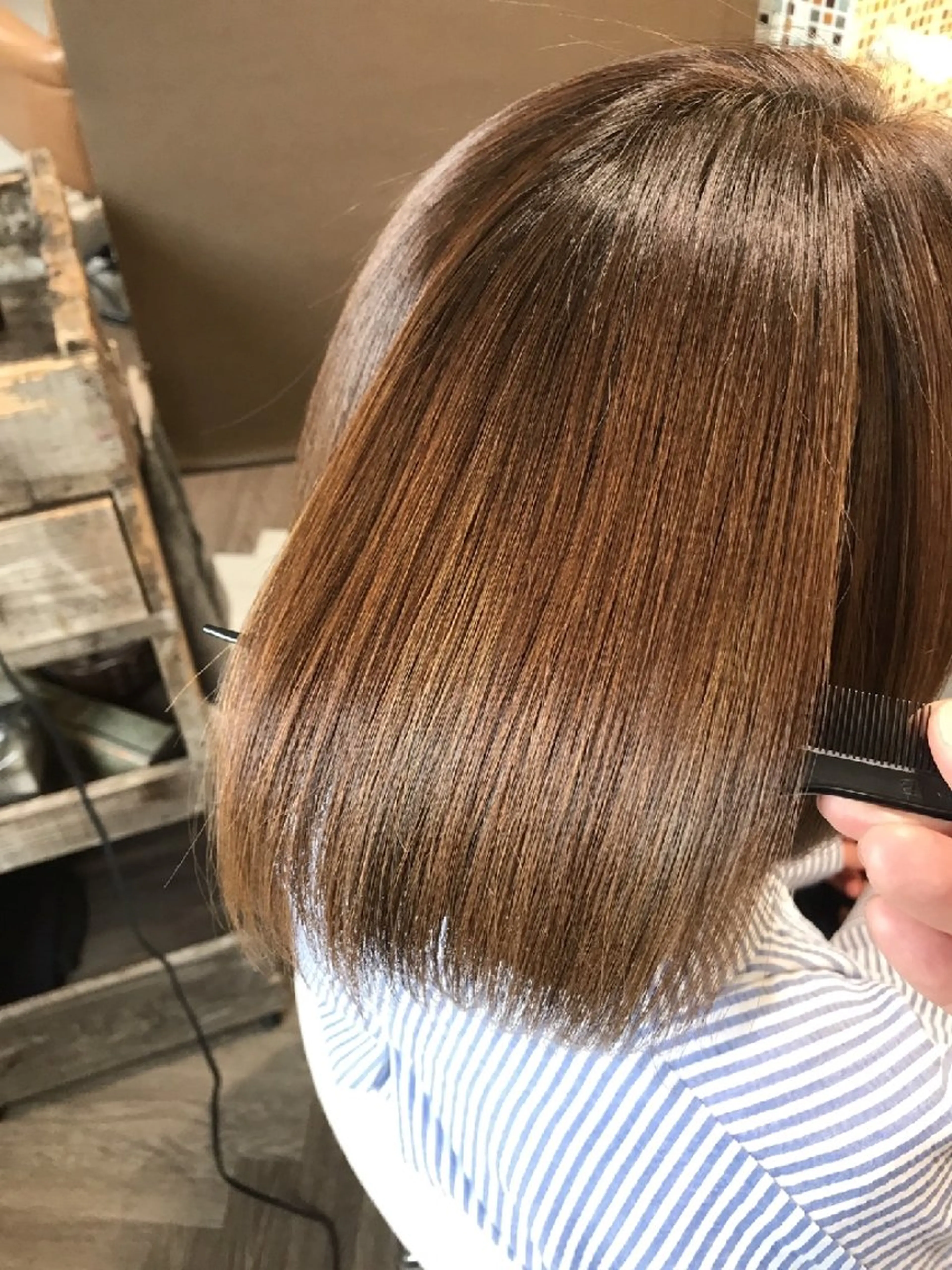 ミディアム トリートメント 髪質改善Fee by carrefour 草加店所属・fee 草加 【髪質改善】のヘアスタイル