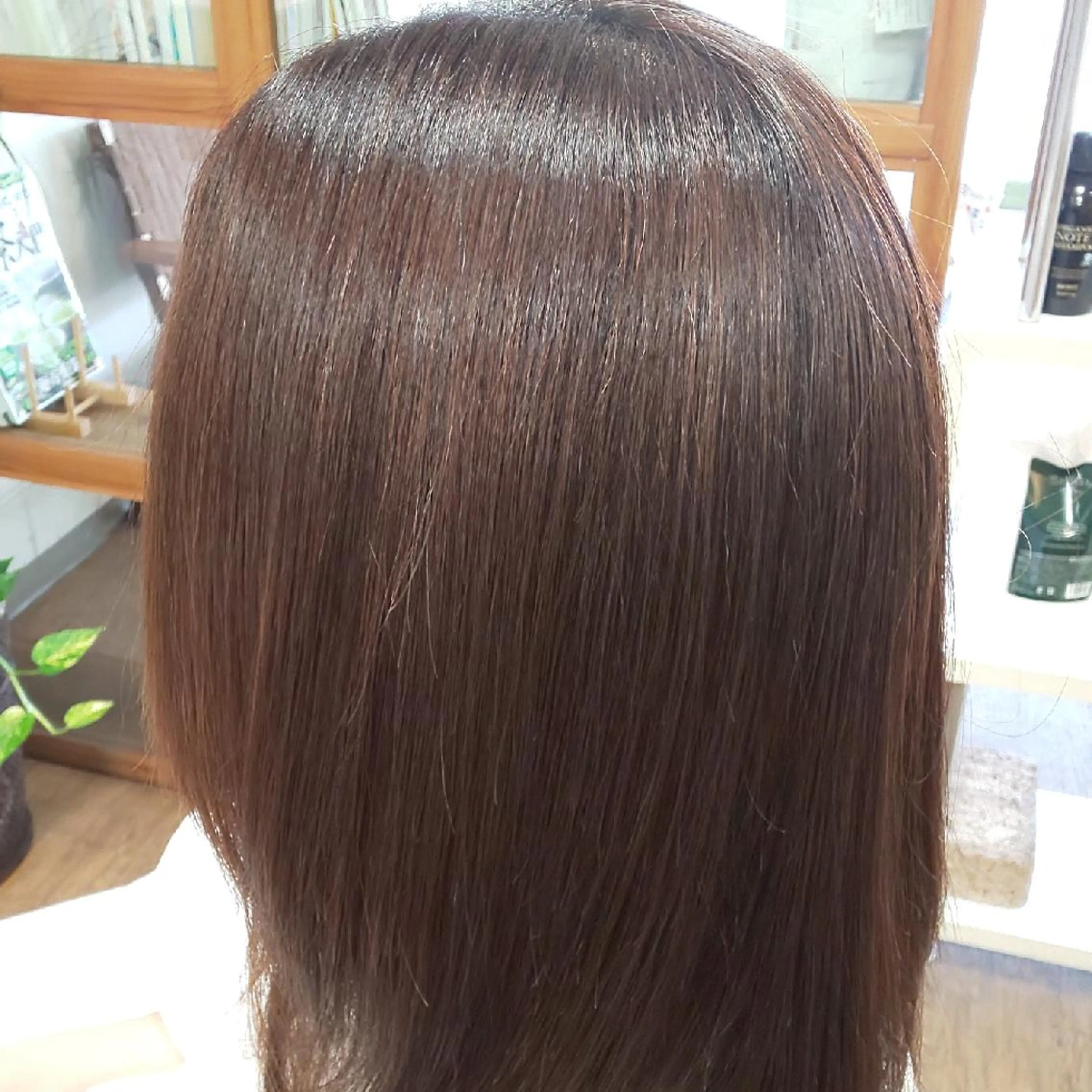 パーマ セミロング 石原 生太  のヘアスタイル