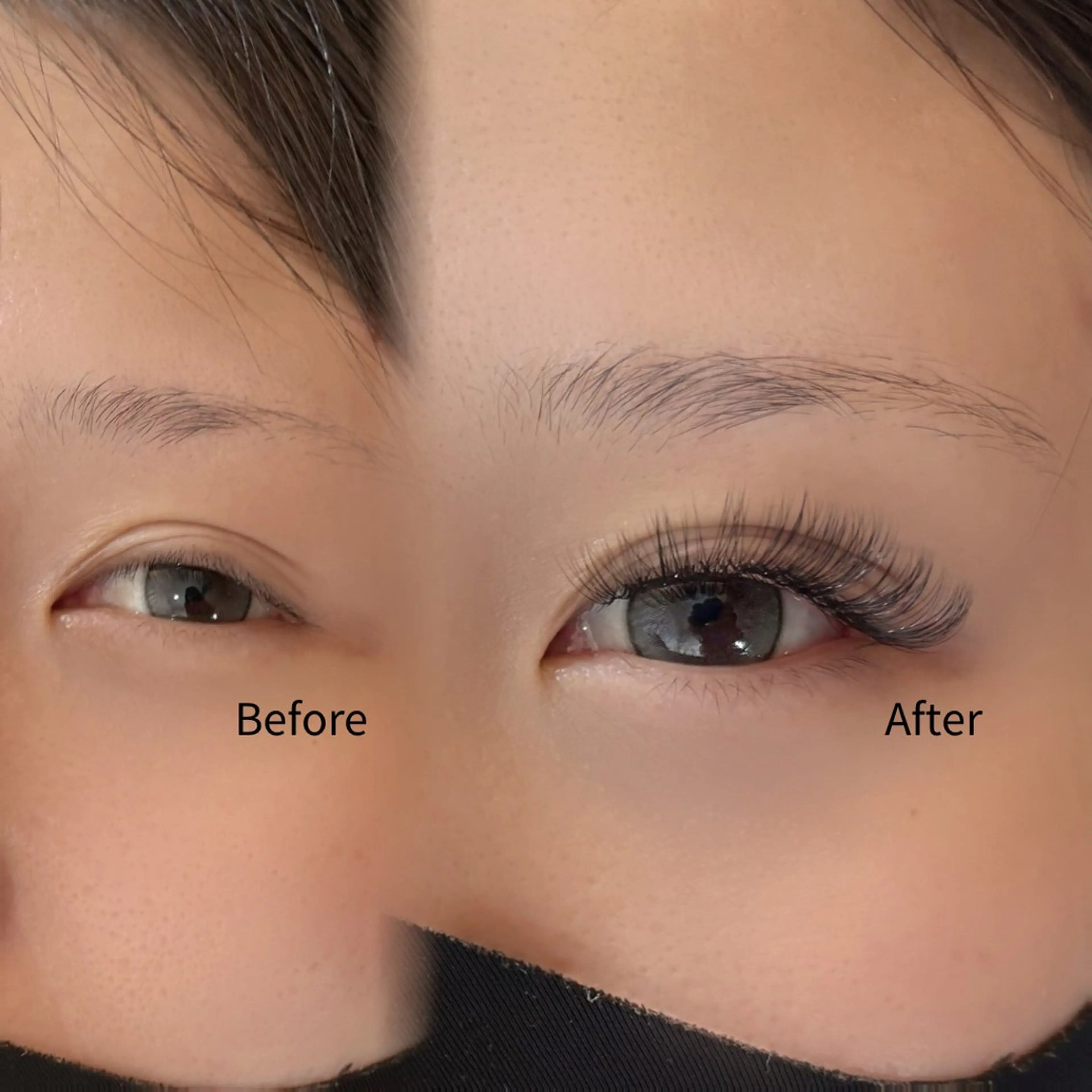 マツエク・マツパ ボリュームラッシュ La Fleur KANNAのマツエク・マツパデザイン