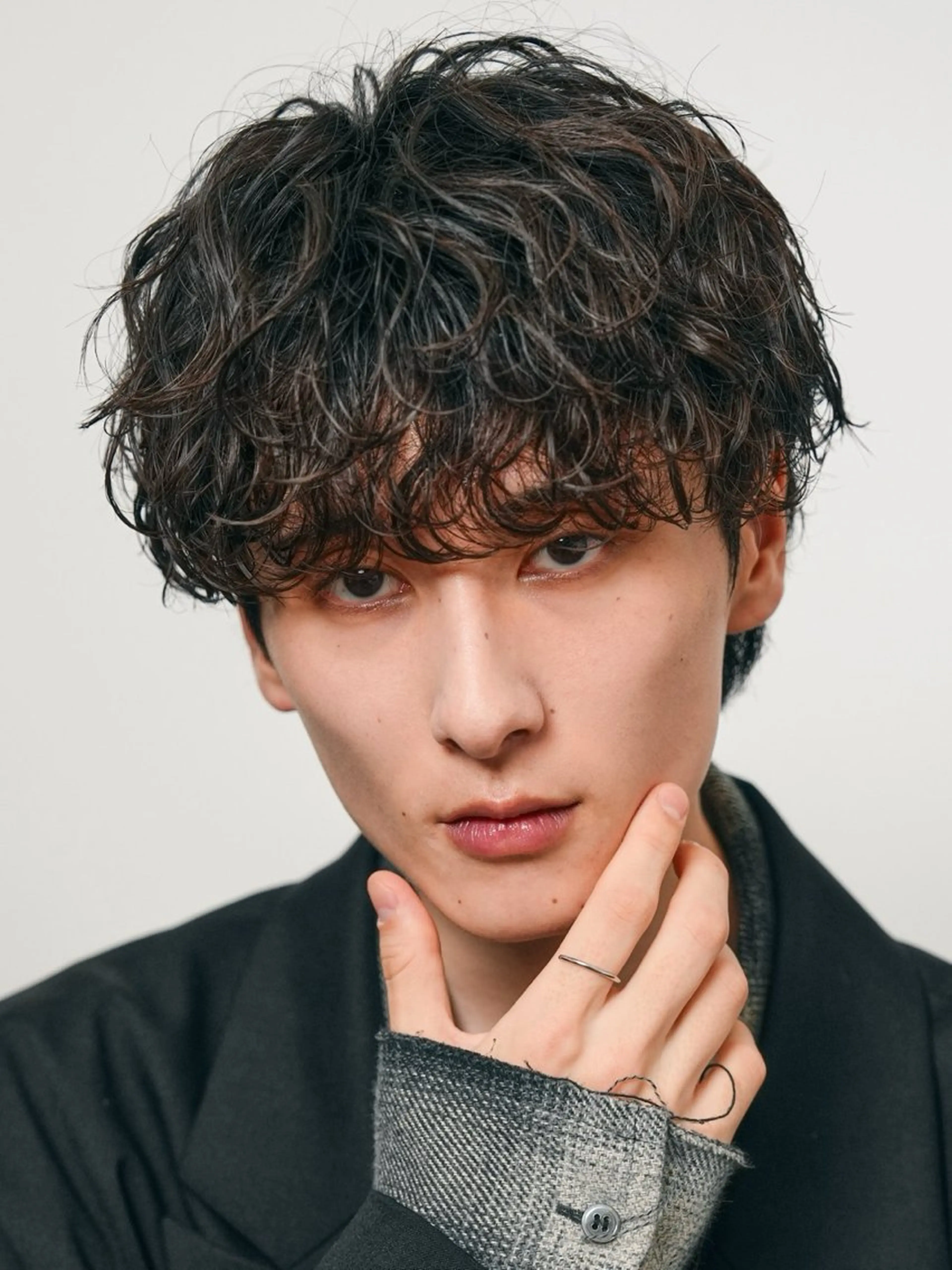 パーマ メンズ パーマ fifth men's原宿所属・fifth/原宿/ シャドウパーマ/カズのヘアスタイル