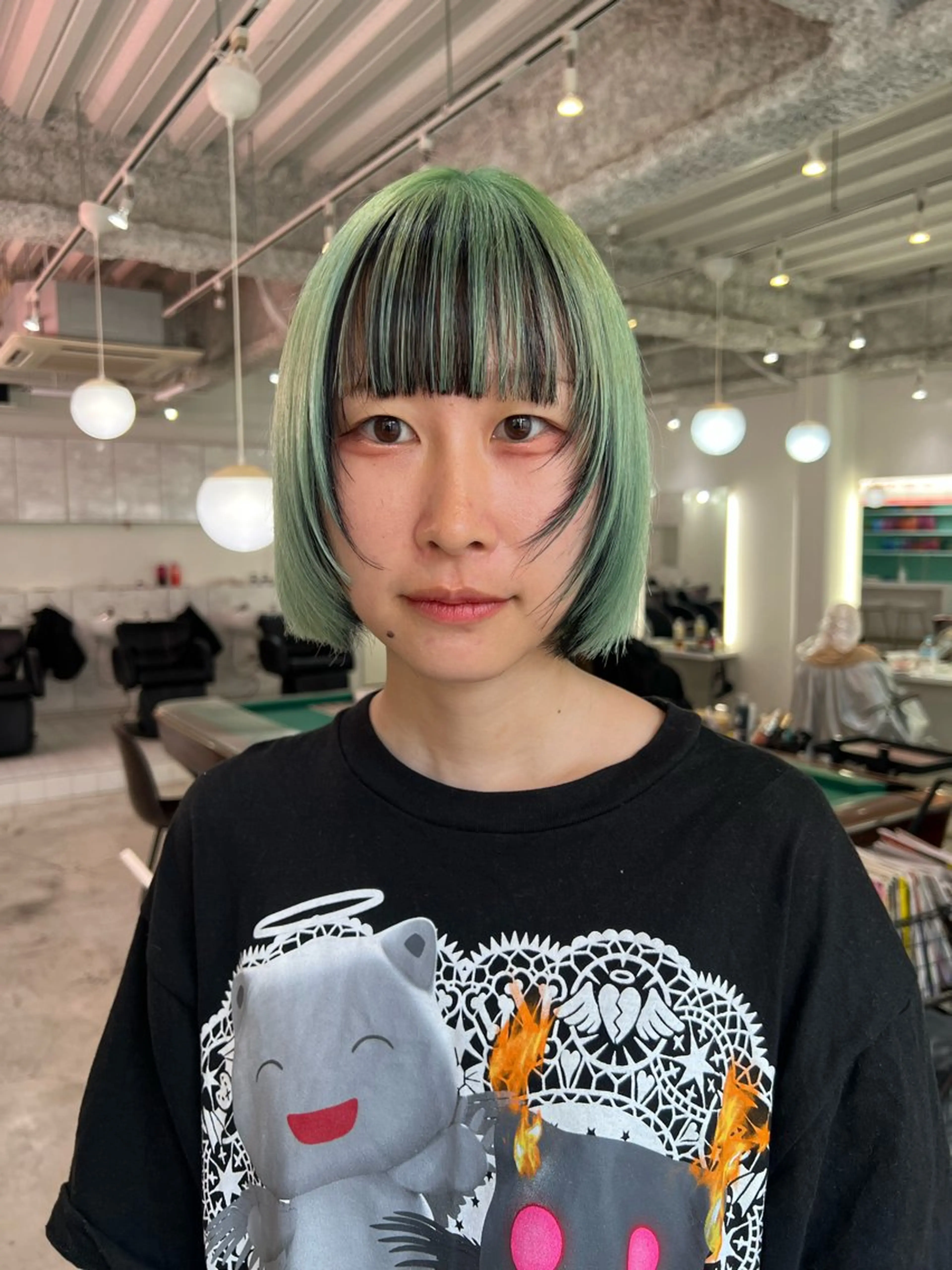 ショート 💥ウルフカット デザインあんな💥のヘアスタイル