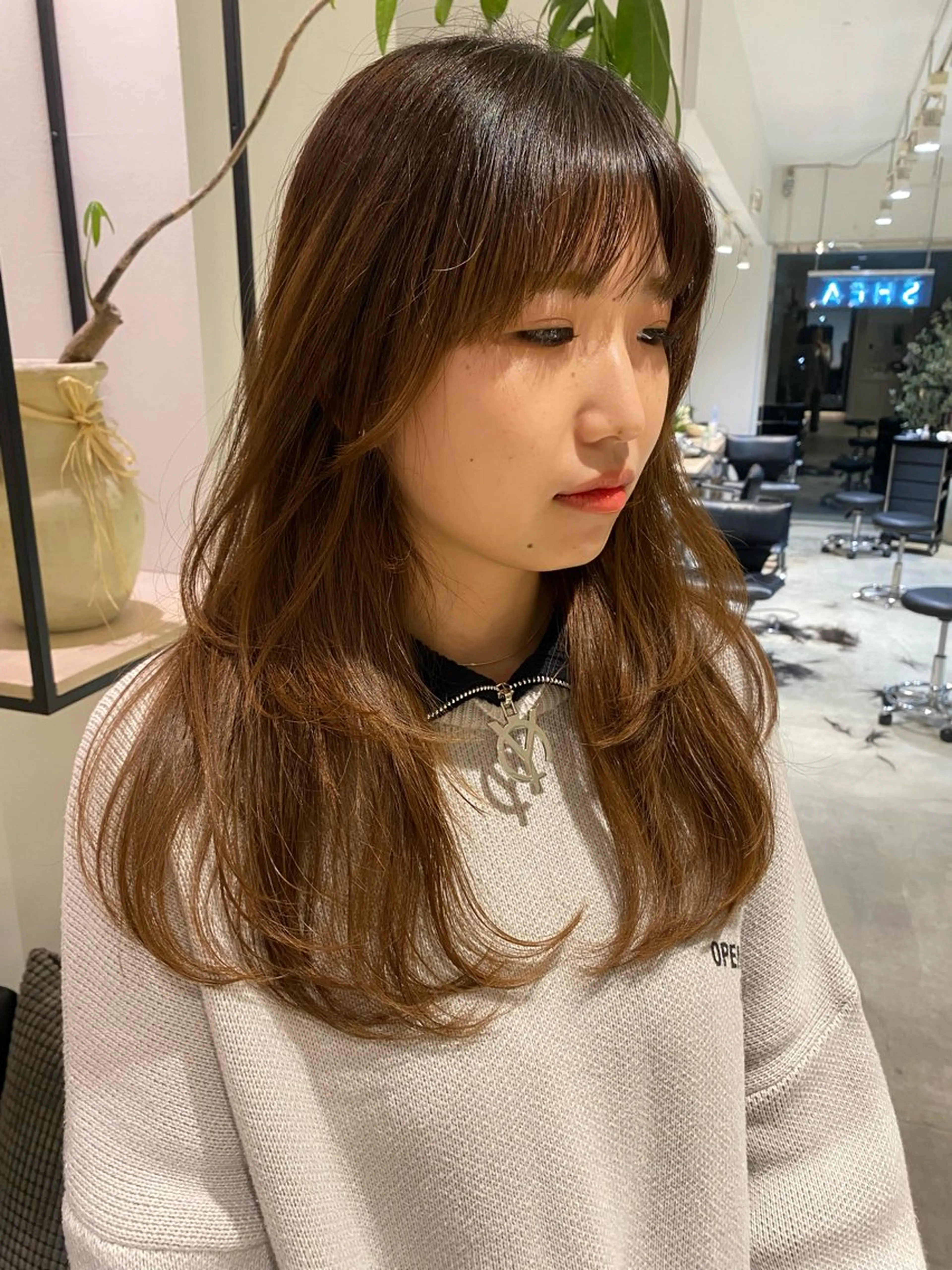 ロング レイヤーカット SHEA +所属・SHEA 遥海 アイブロウ/眉パーマの眉毛・アイブロウイメージ