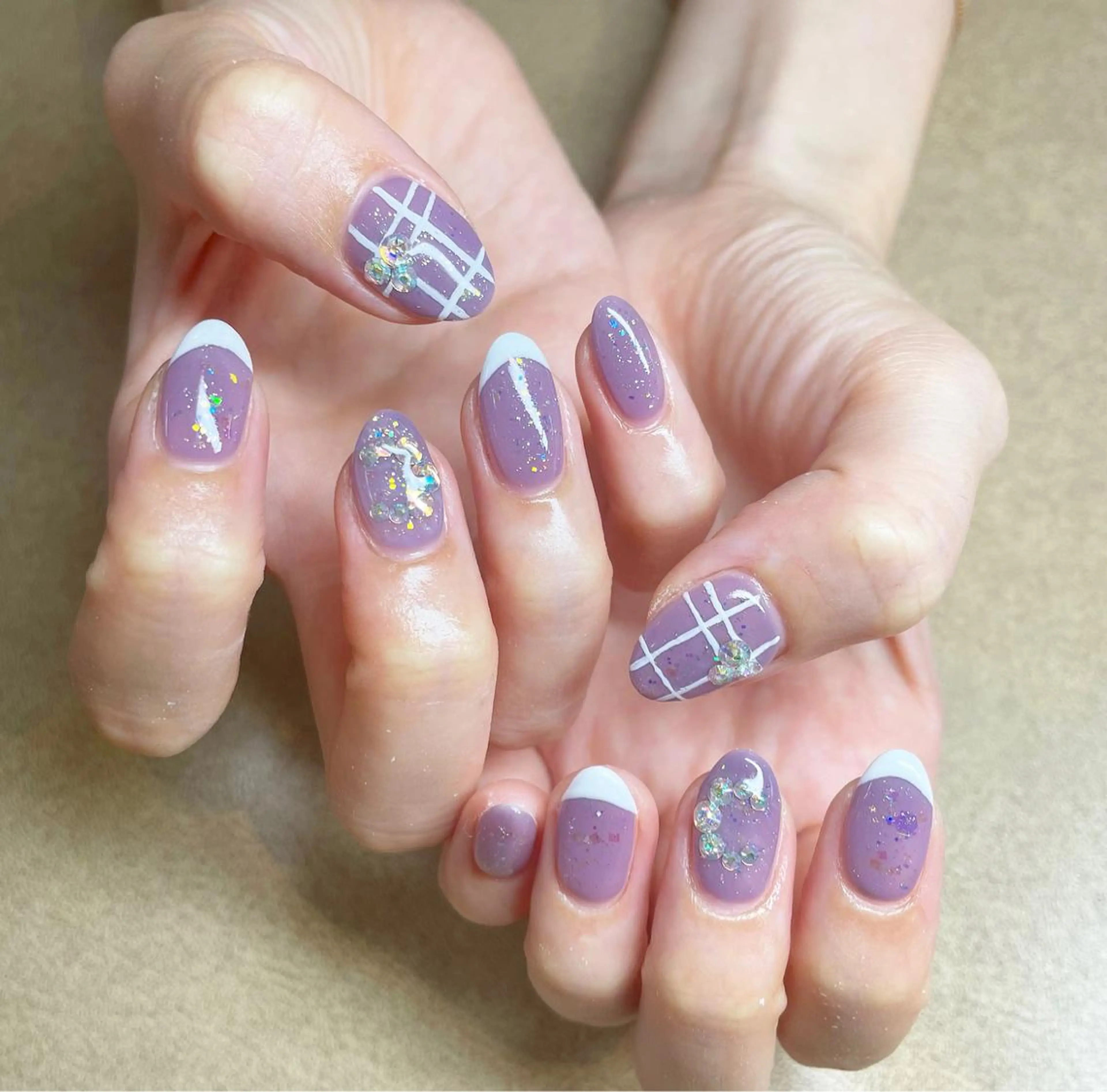 ネイル ハンドネイル 鈴木 華乃のネイルデザイン