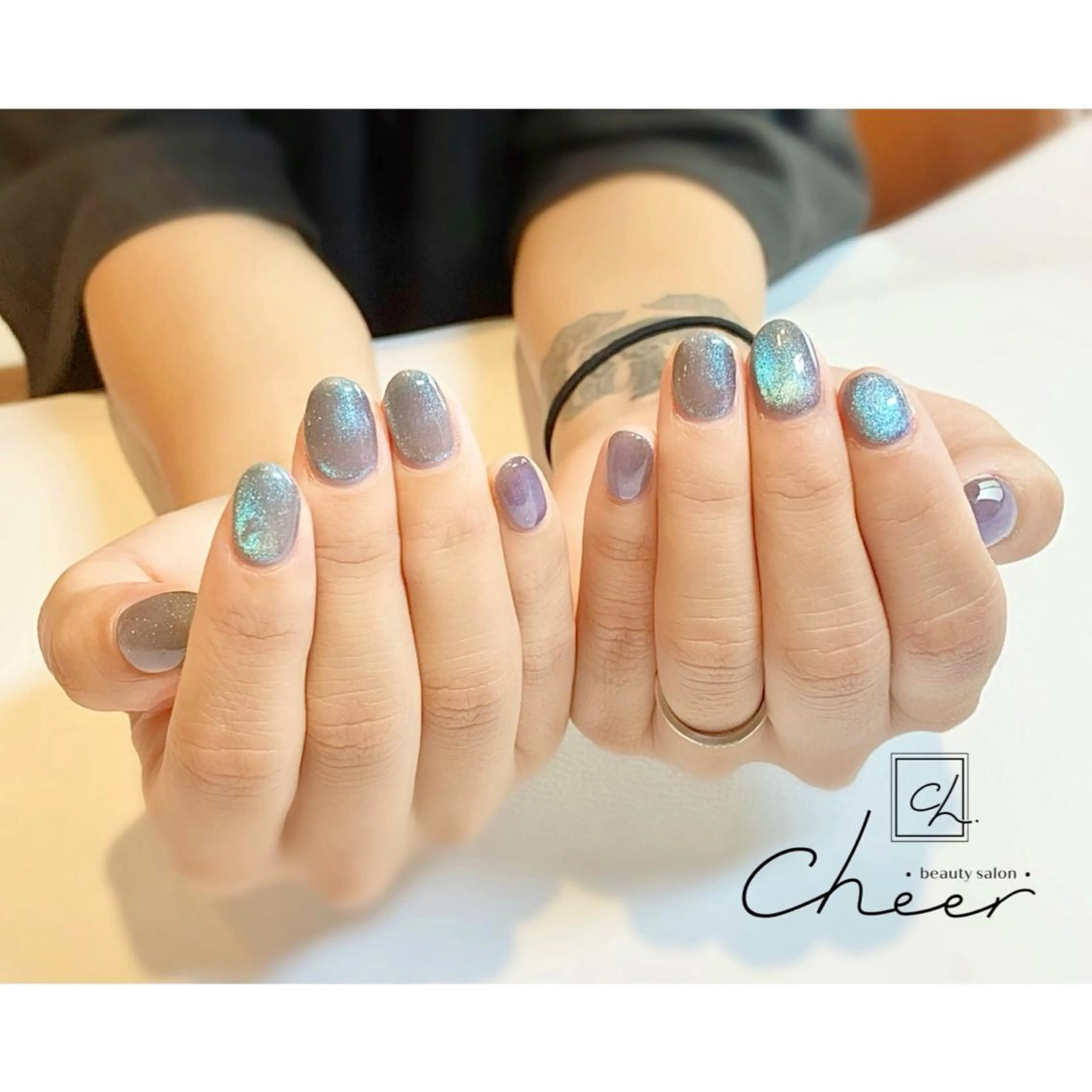 ネイル マグネットネイル beauty salonCheerのネイルデザイン