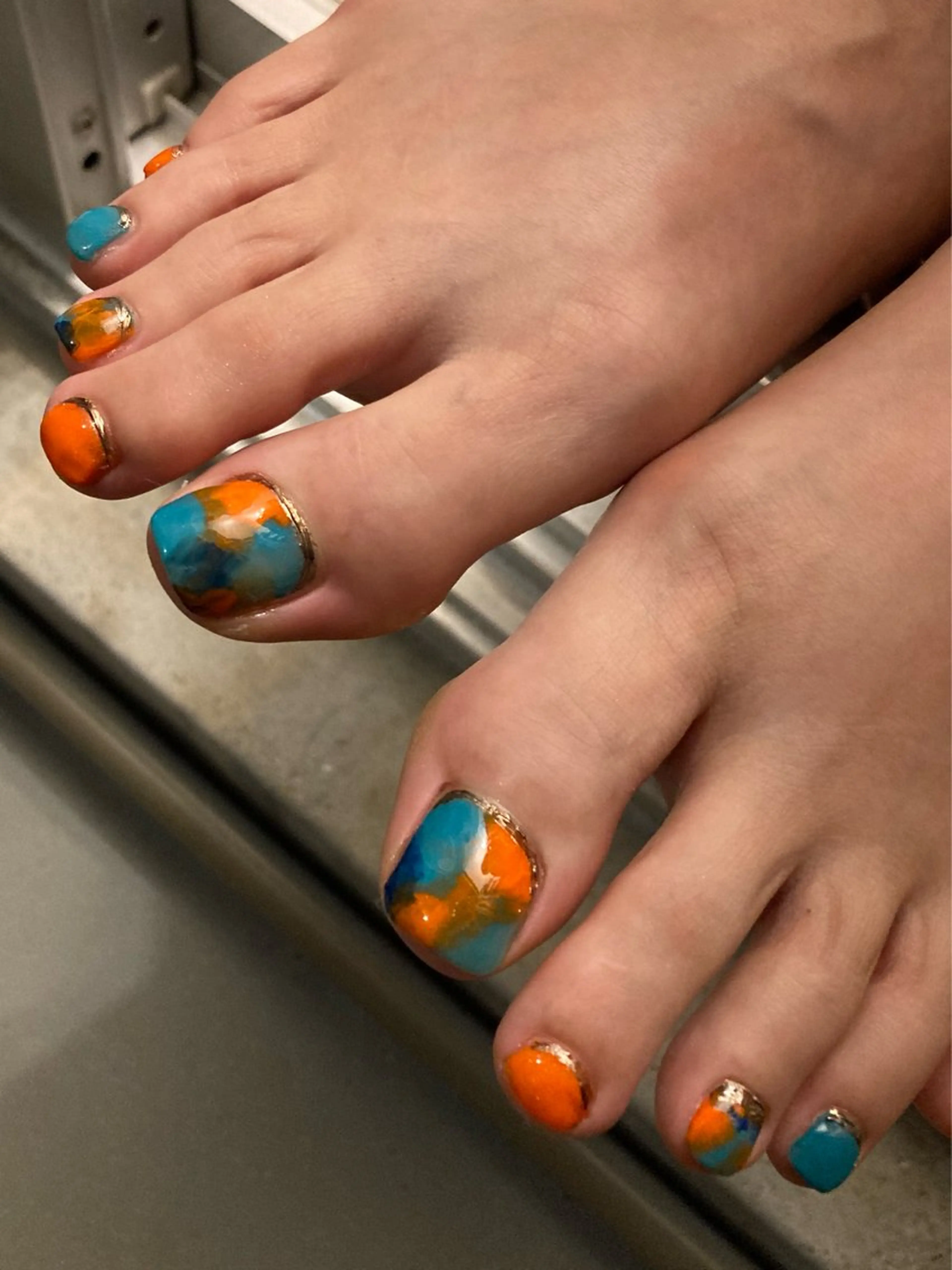 ネイル フットネイル 爪の絵描き屋　ミテネイル所属・爪の絵描き屋 ミテネイルのネイルデザイン