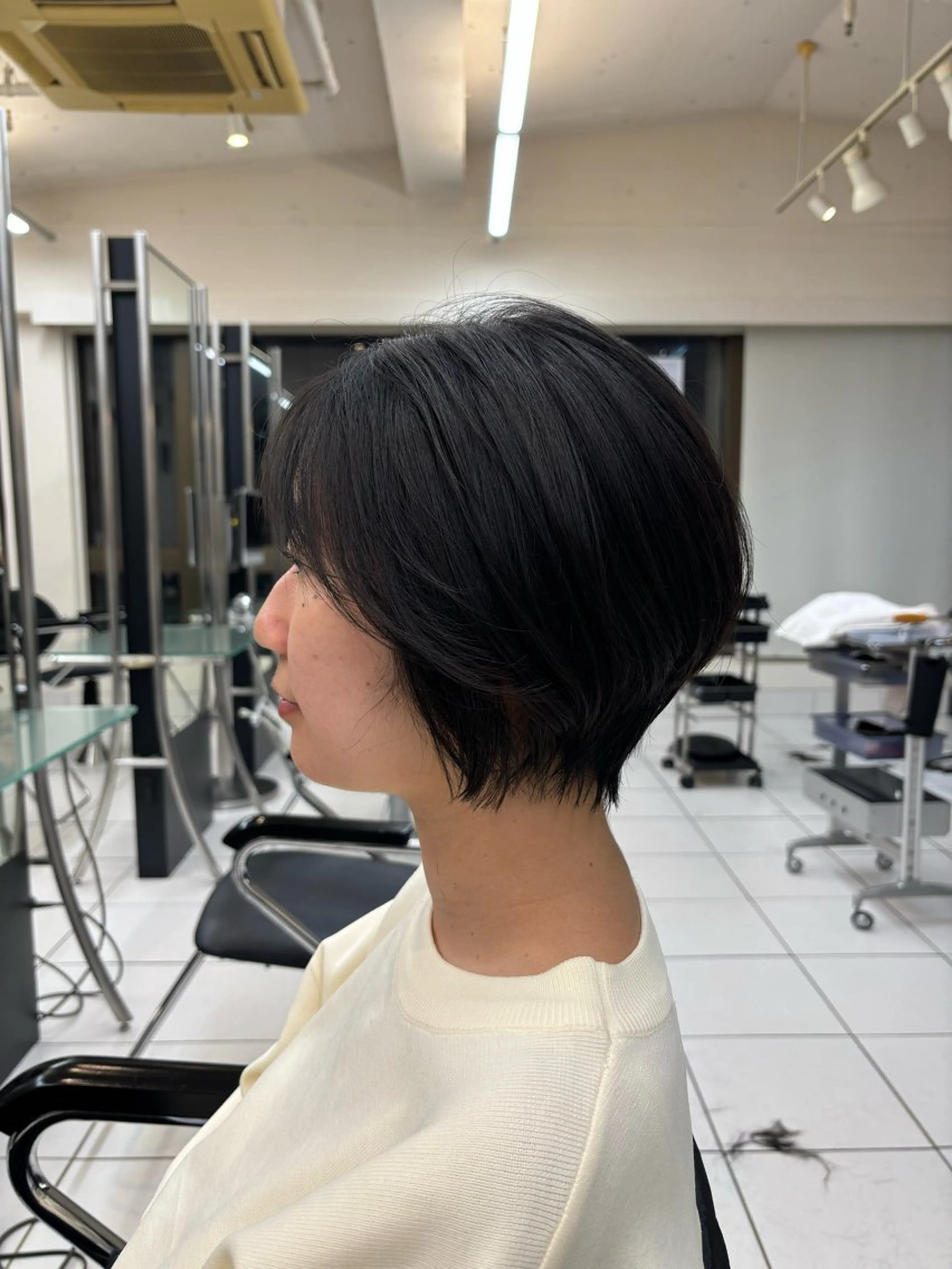 ショート 大山 真衣のヘアスタイル