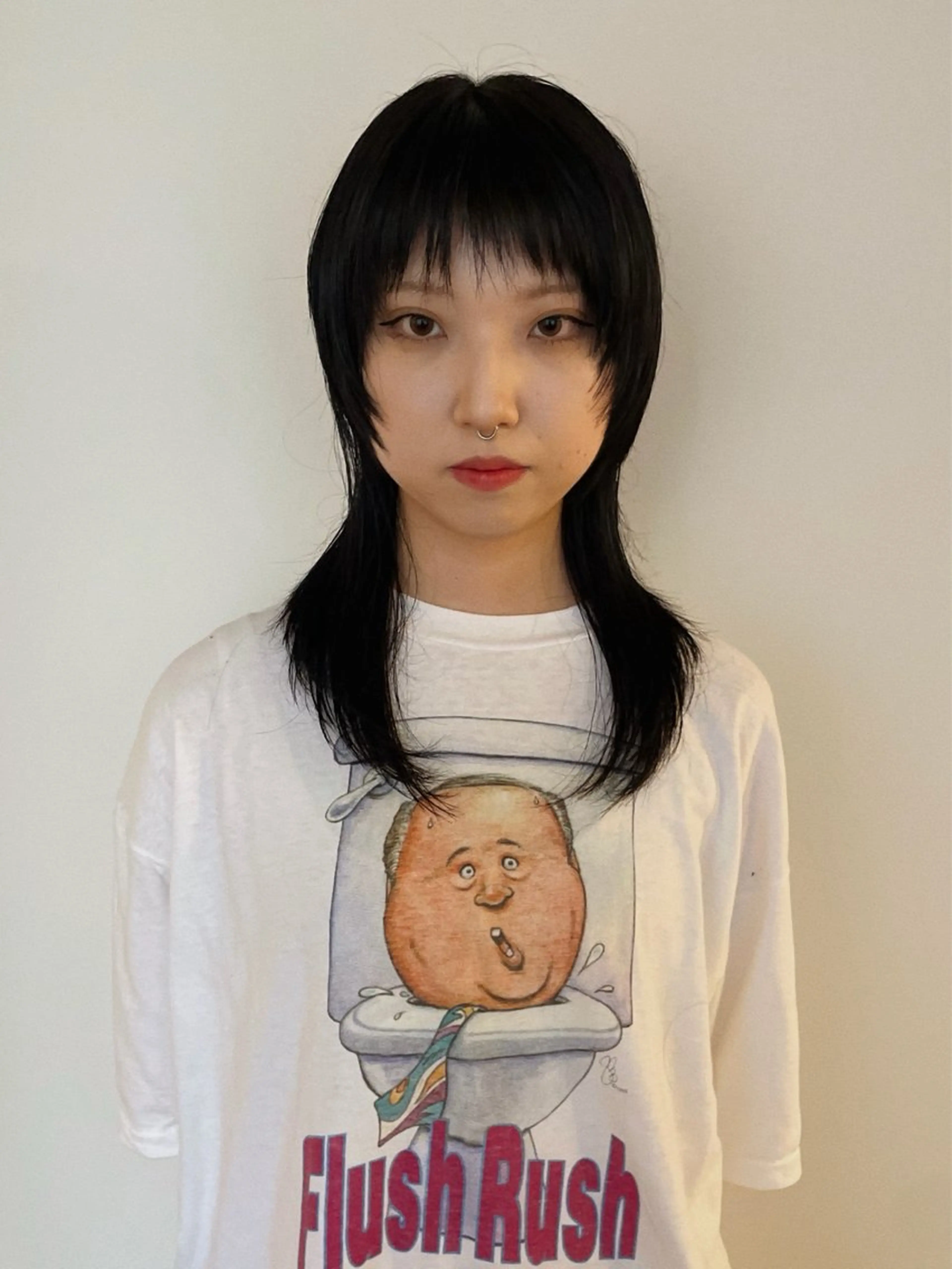 ロング シャギー ナカ/パーマ /メンズパーマのヘアスタイル