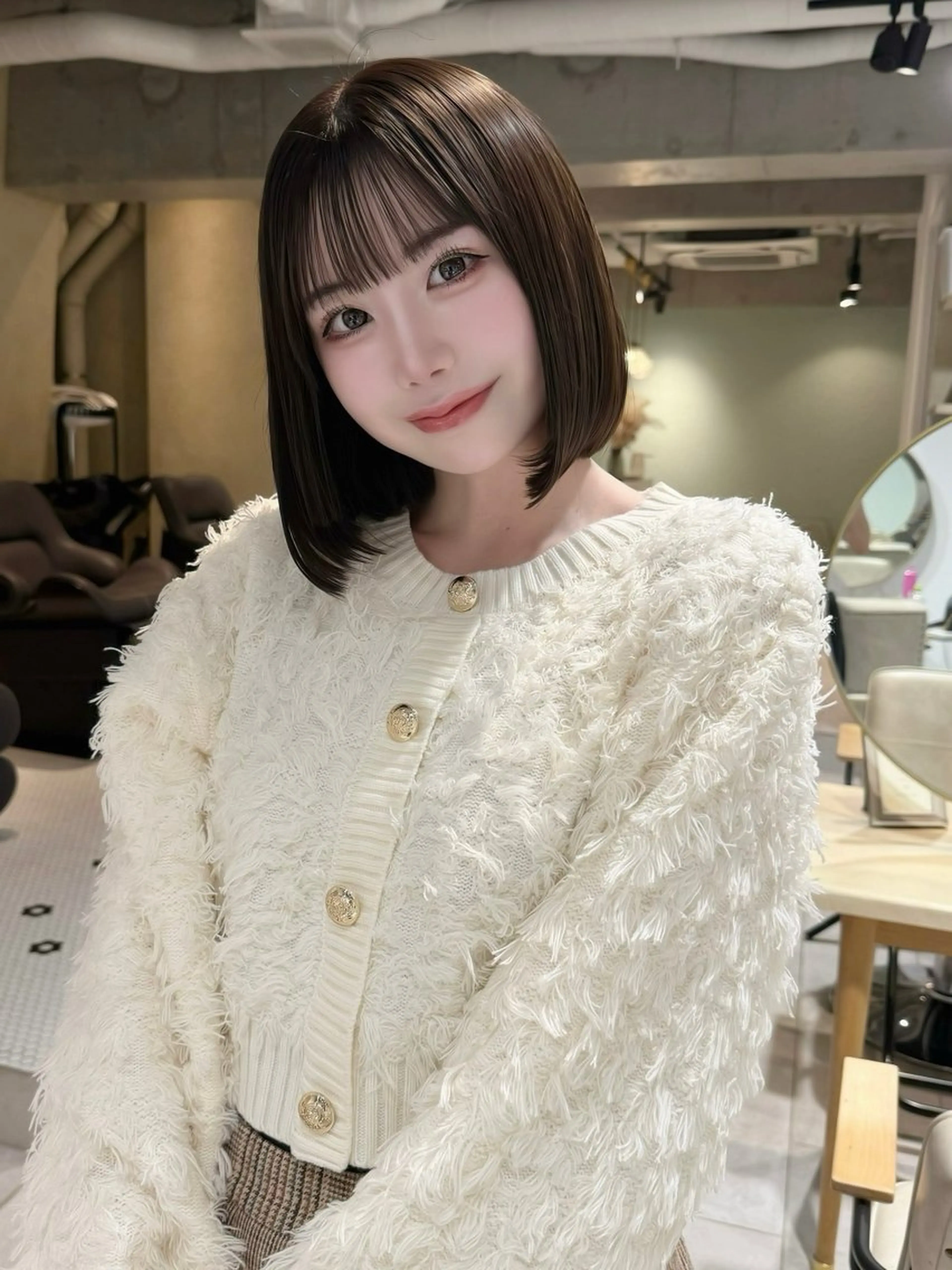 ショート SALOWIN所属・ブリーチ 縮毛矯正/ 艶髪/COCONAのヘアスタイル