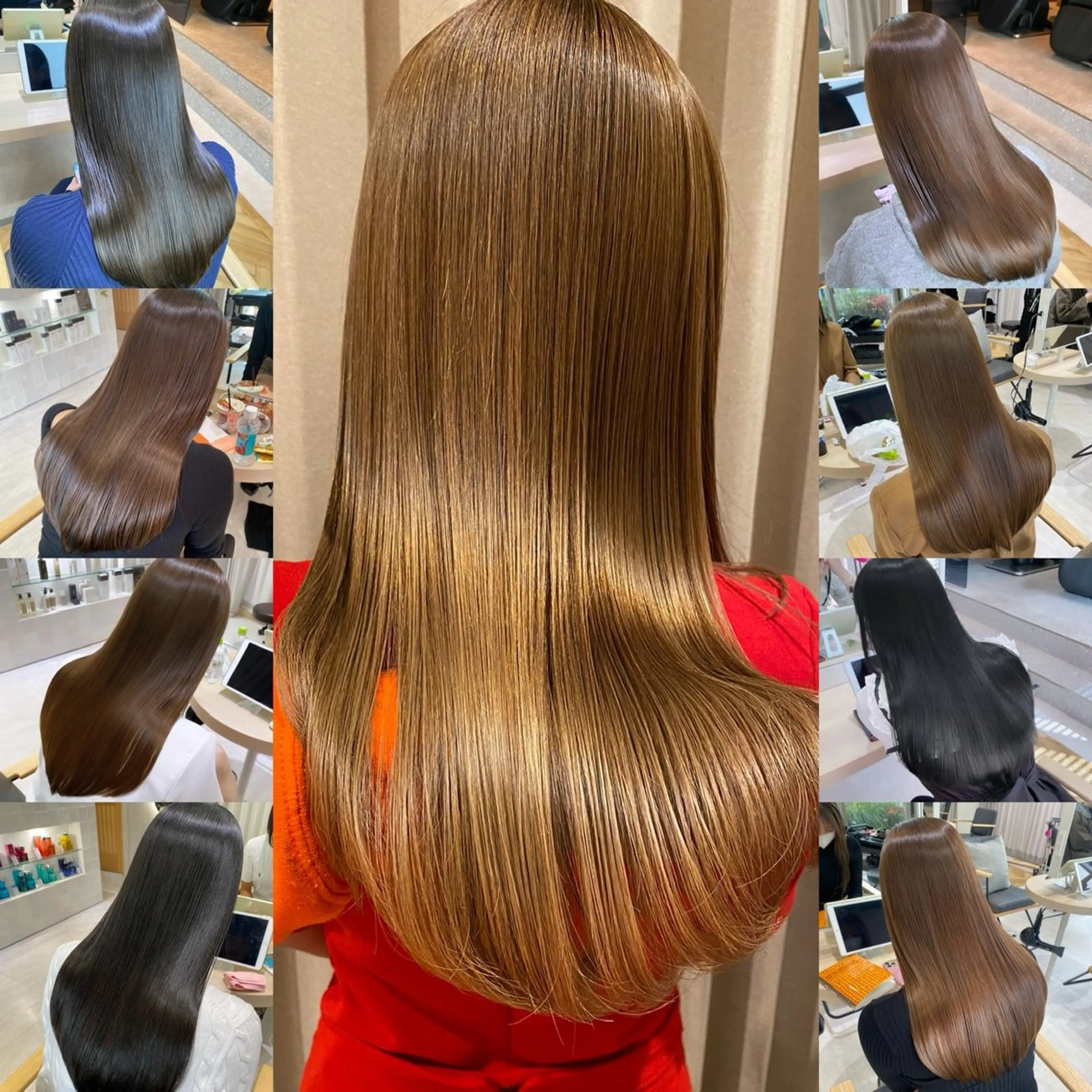 【1日2名様限定🩵】《レイヤー》《髪質改善》カット＋髪質改善inカラー(指名料込み)の写真