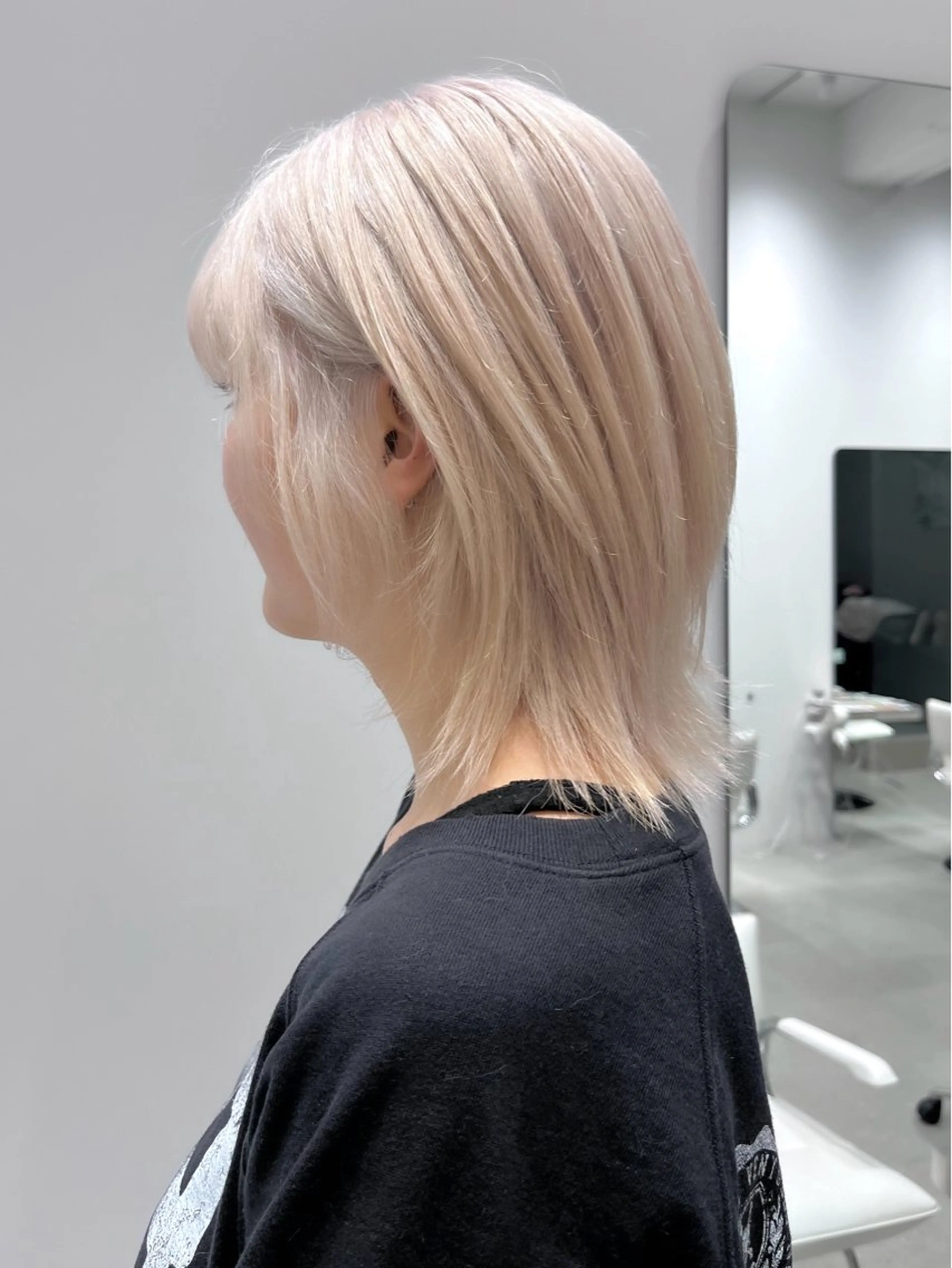 セミロング iLi🫧kim ryongna🦋のヘアスタイル